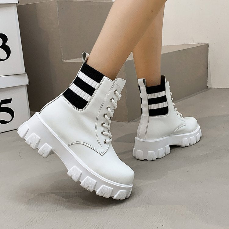 Fashion Women's Casual Platform Martin Boots