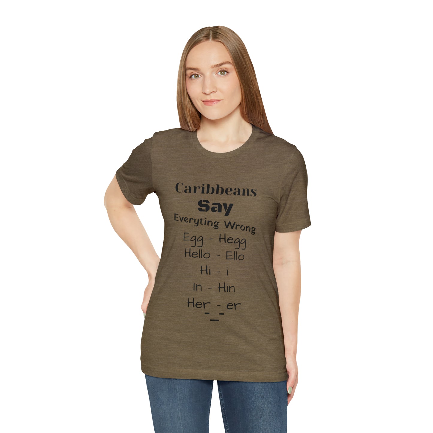 Carib Unisex Jersey Short Sleeve Tee