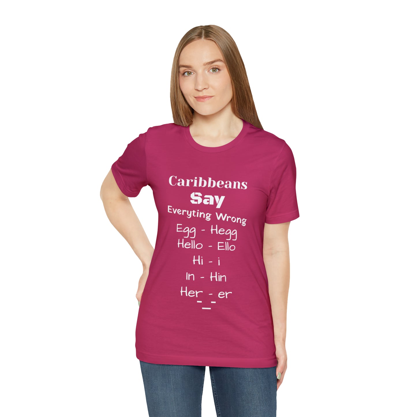 Carib Unisex Jersey Short Sleeve Tee