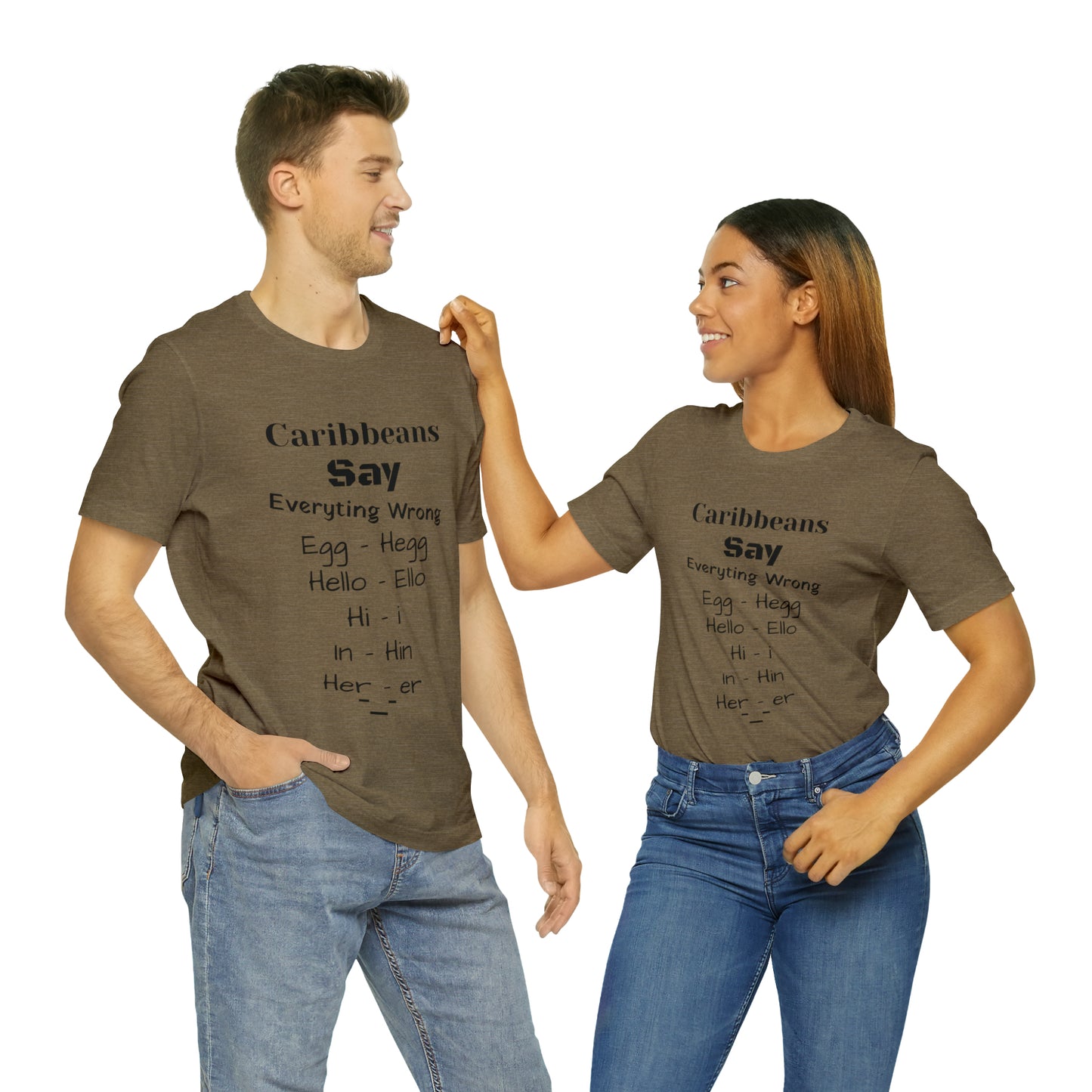 Carib Unisex Jersey Short Sleeve Tee