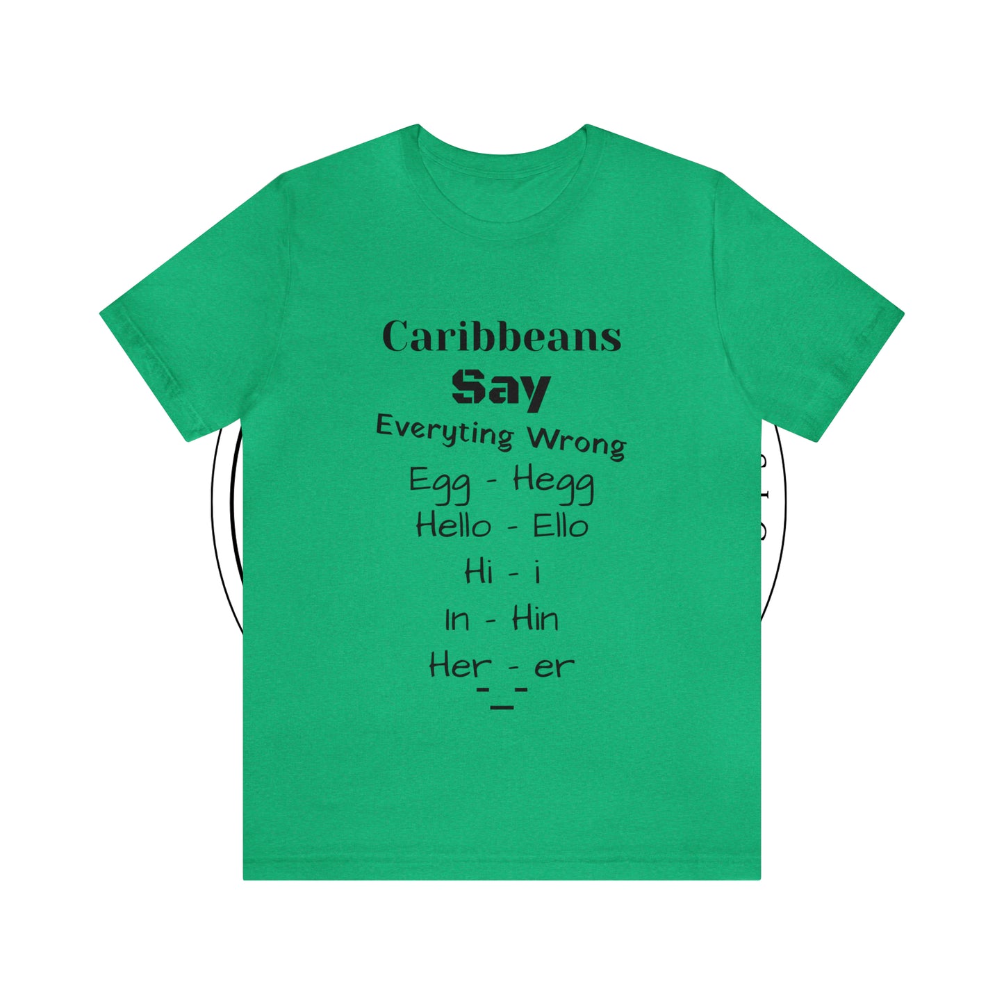 Carib Unisex Jersey Short Sleeve Tee