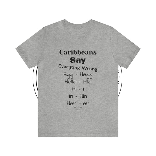 Carib Unisex Jersey Short Sleeve Tee