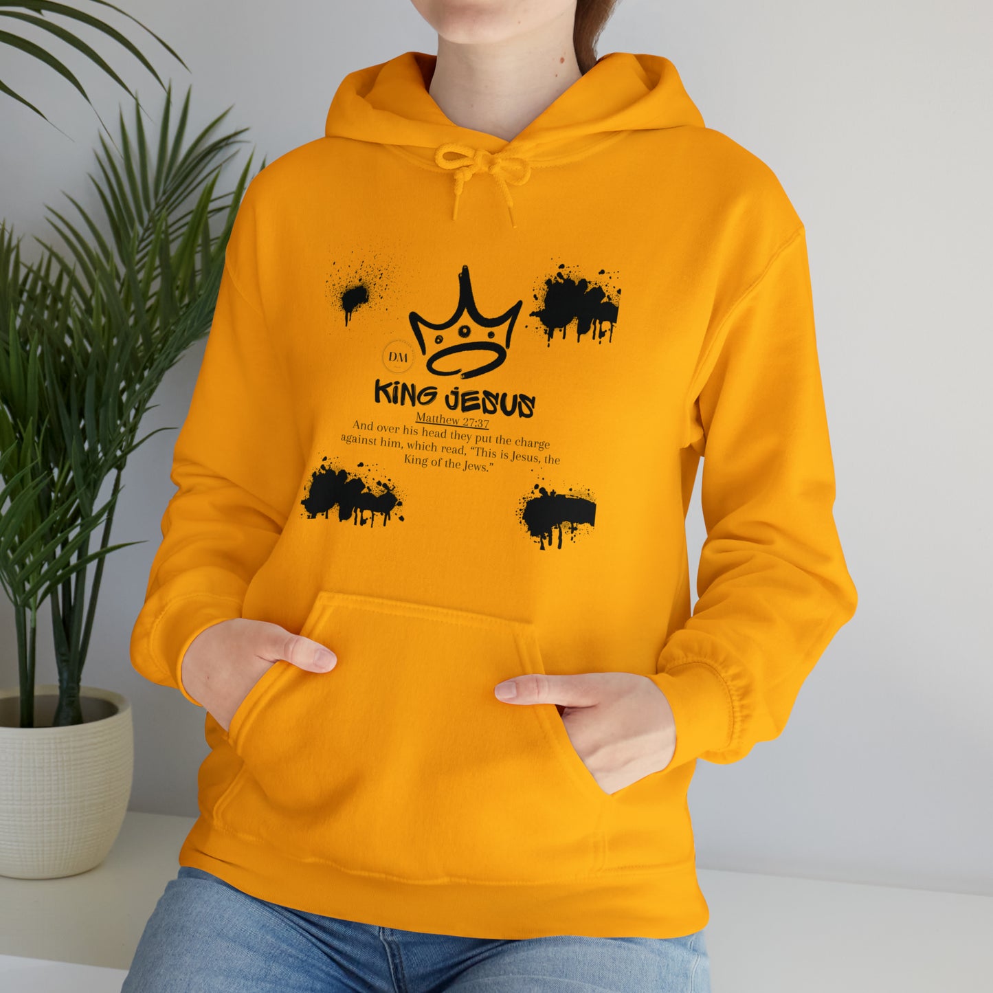 DM - King Jesus Hooded Sweatshirt