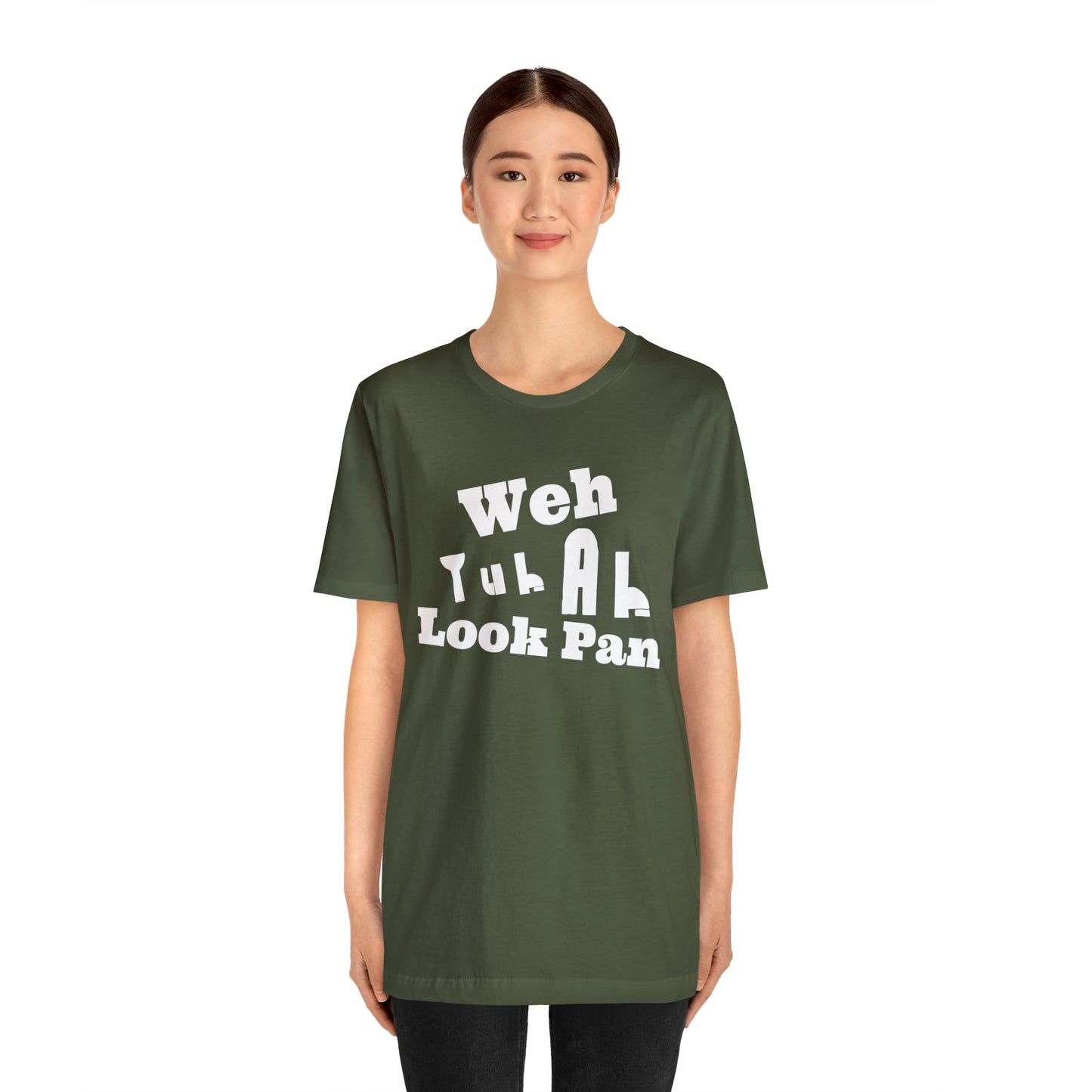 CARIB - Weh Yuh Ah Look Pan Short Sleeve Tee
