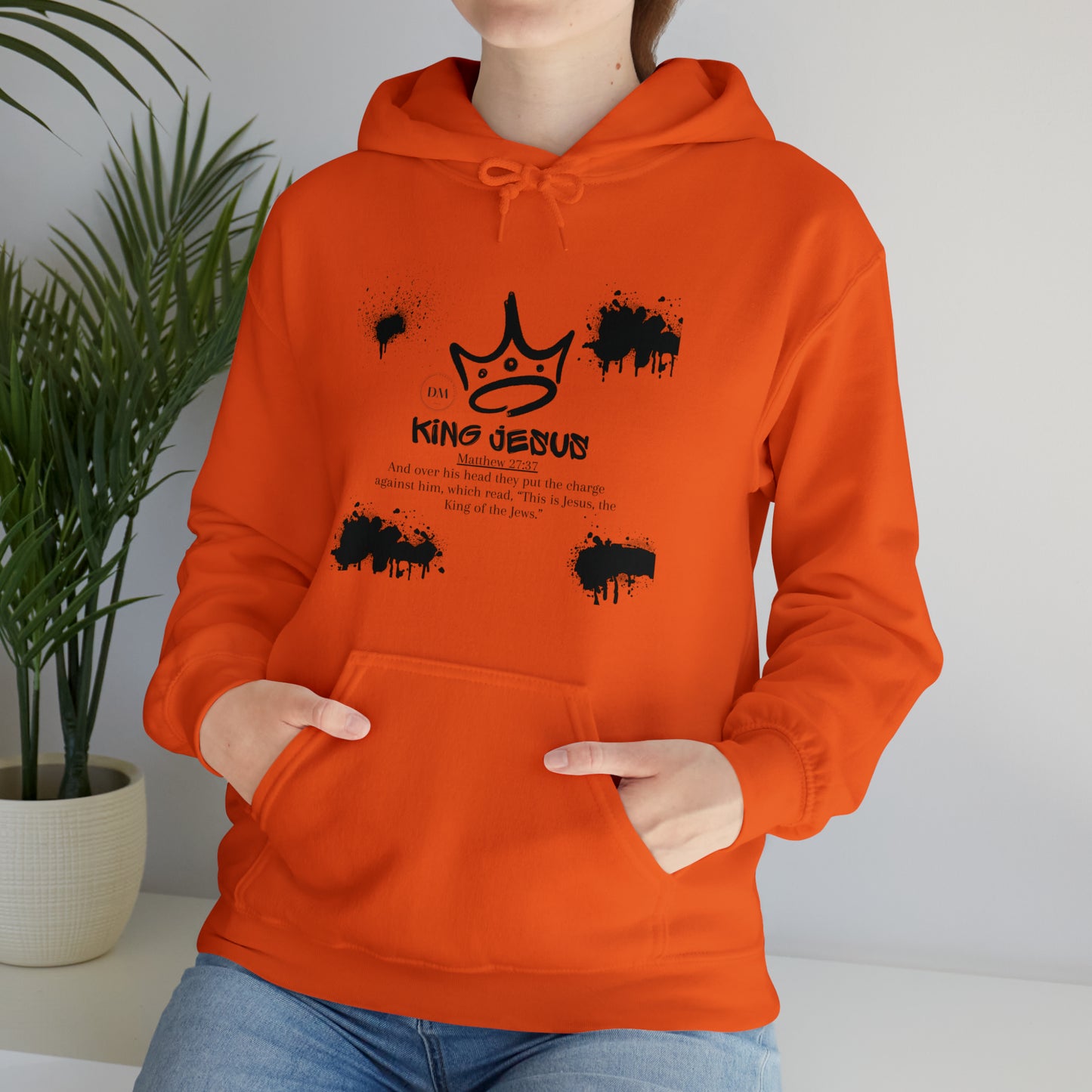 DM - King Jesus Hooded Sweatshirt