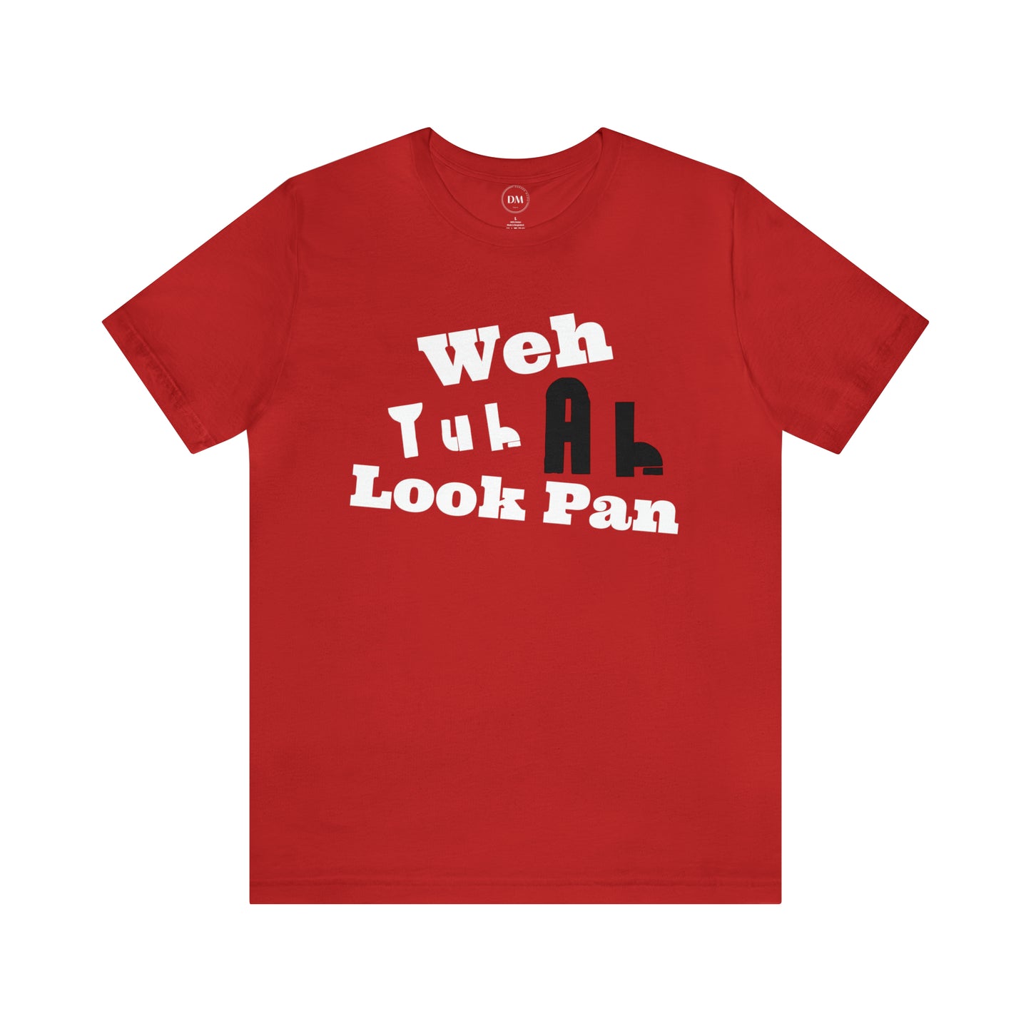 CARIB - Weh Yuh Ah Look Pan Short Sleeve Tee