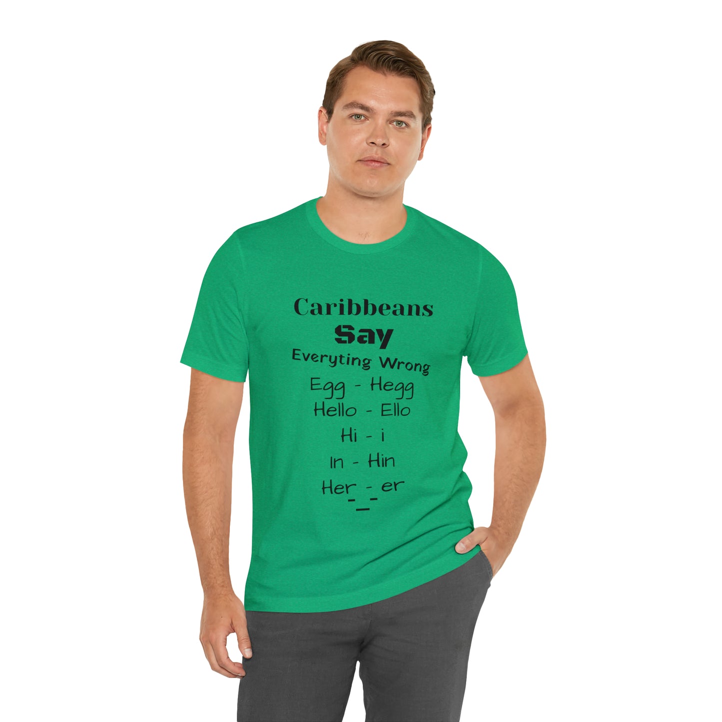 Carib Unisex Jersey Short Sleeve Tee