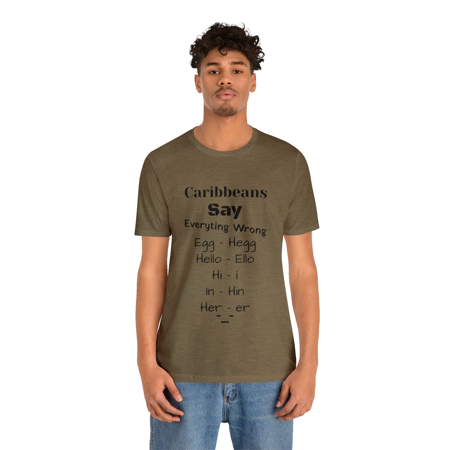 Carib Unisex Jersey Short Sleeve Tee