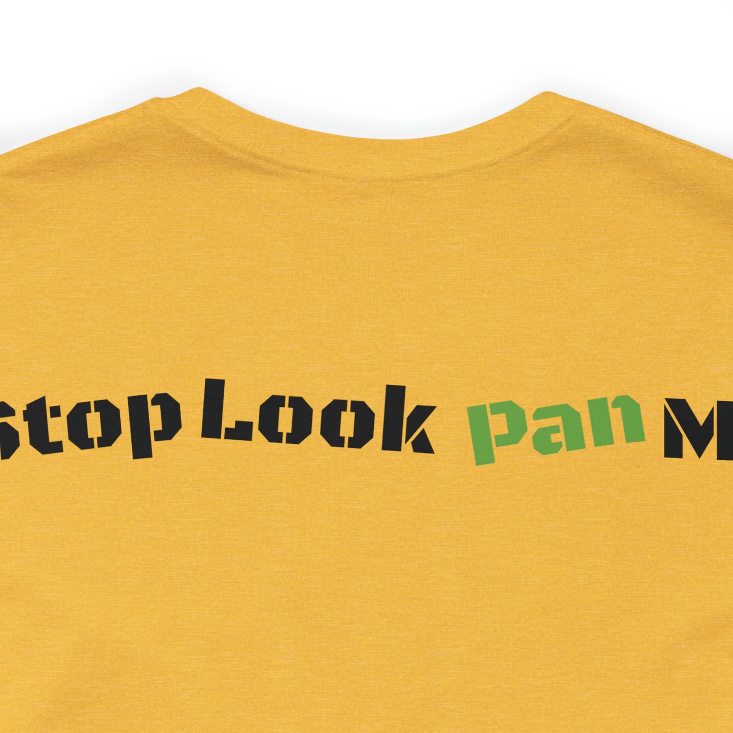 CARIB - Weh Yuh Ah Look Pan Short Sleeve Tee
