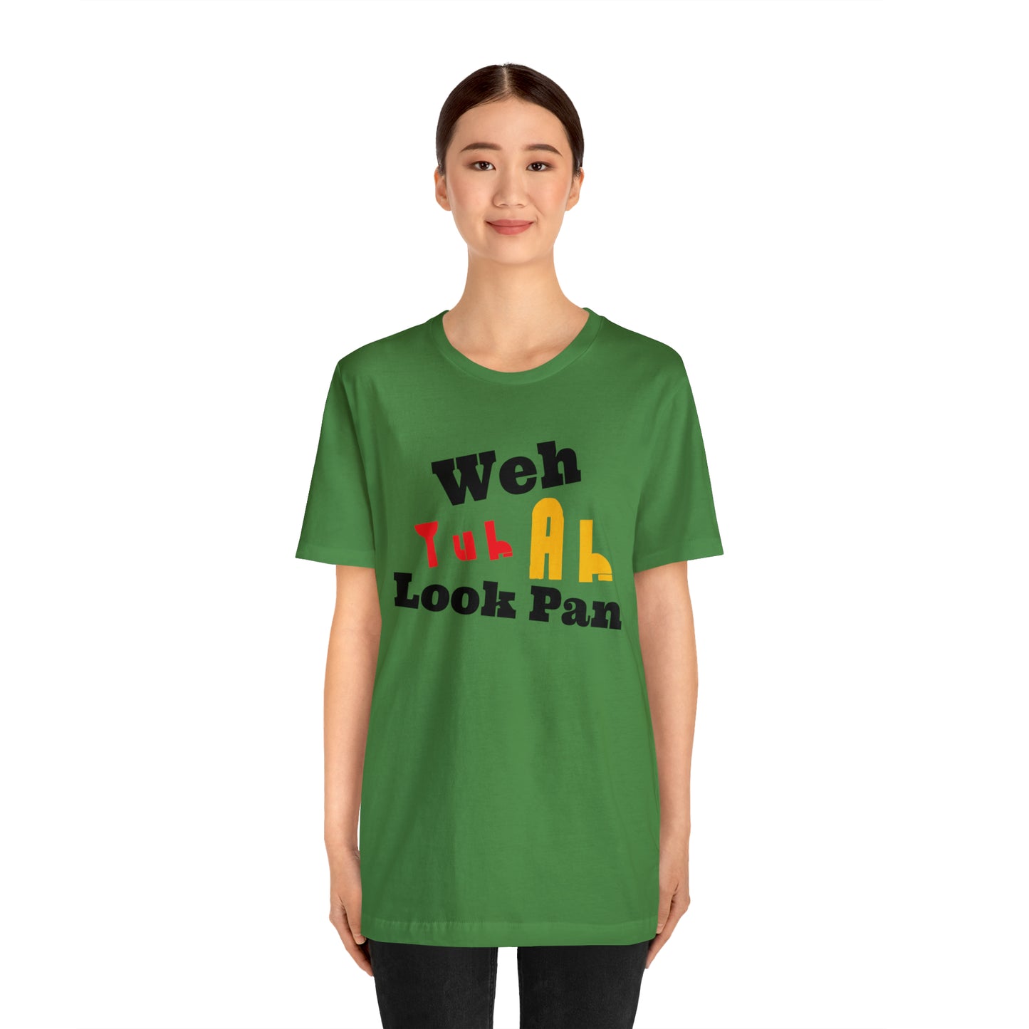 CARIB - Weh Yuh Ah Look Pan Short Sleeve Tee