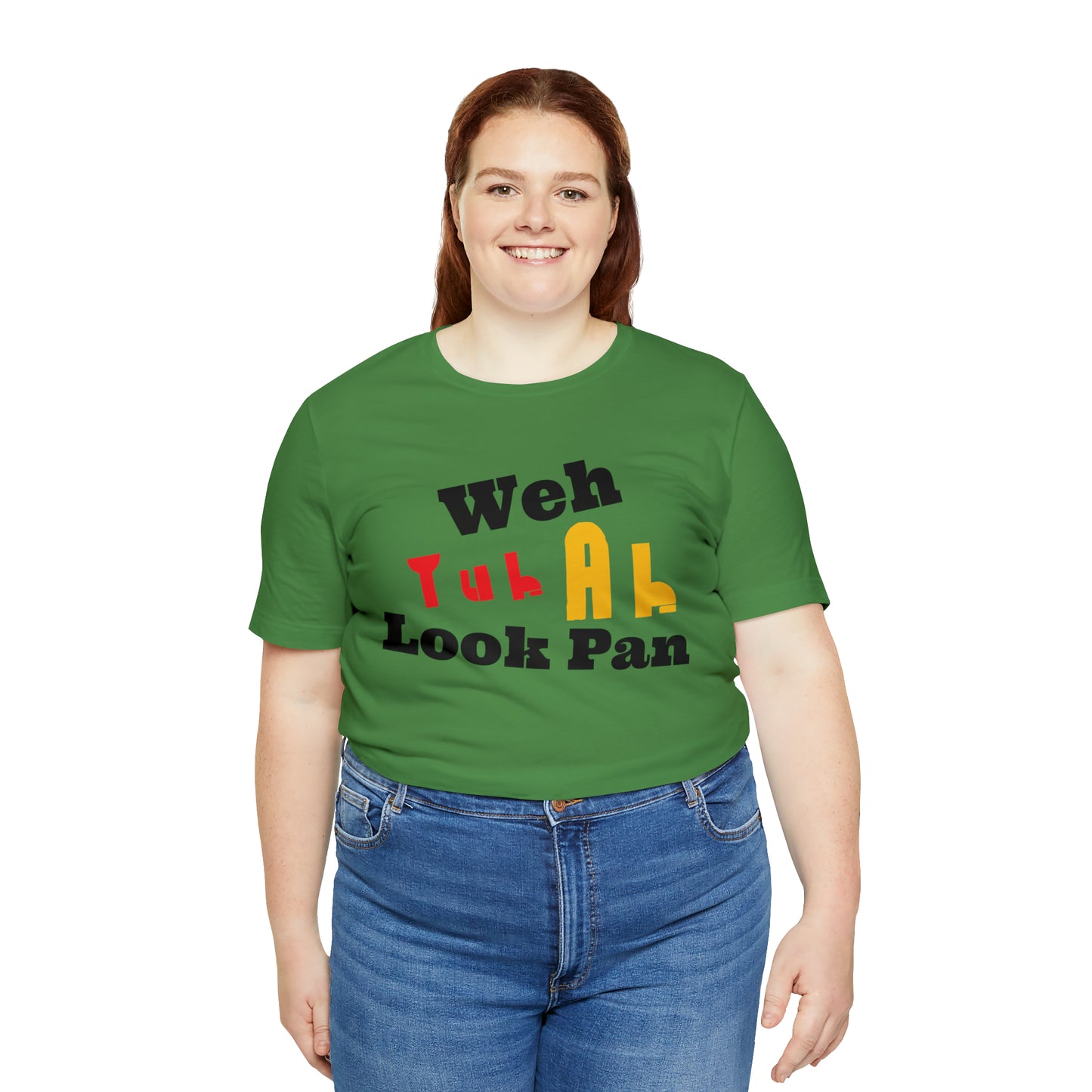 CARIB - Weh Yuh Ah Look Pan Short Sleeve Tee