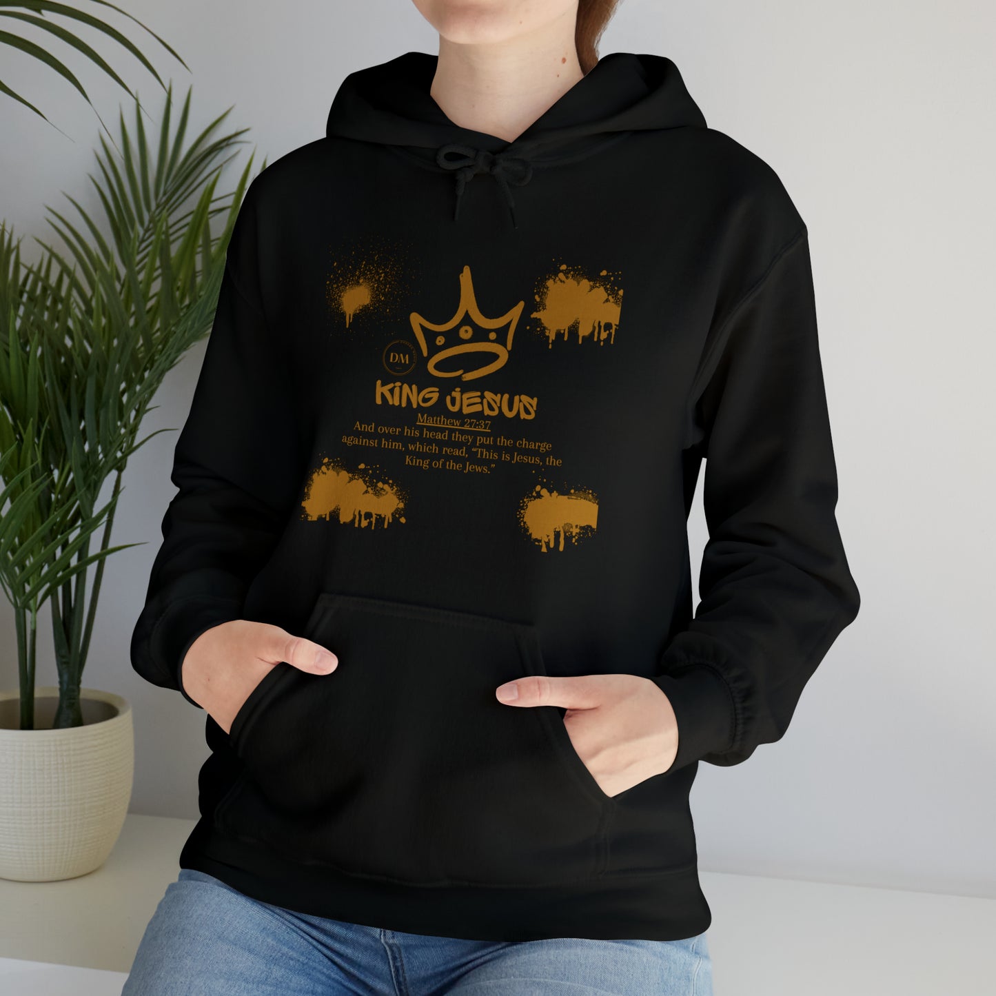 DM - King Jesus Hooded Sweatshirt