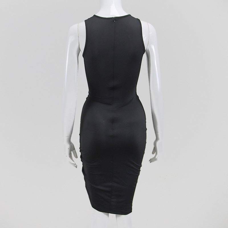 Summer Feminine Pleated Pleated Skirt Dress
