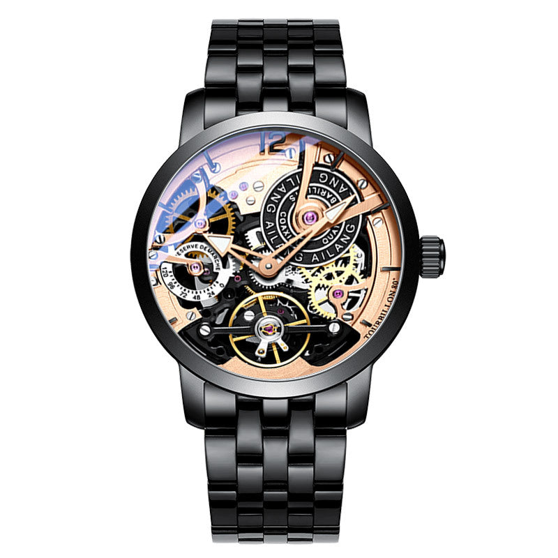 Watches Men's Mechanical Matches Automatic Hollow Waterproof