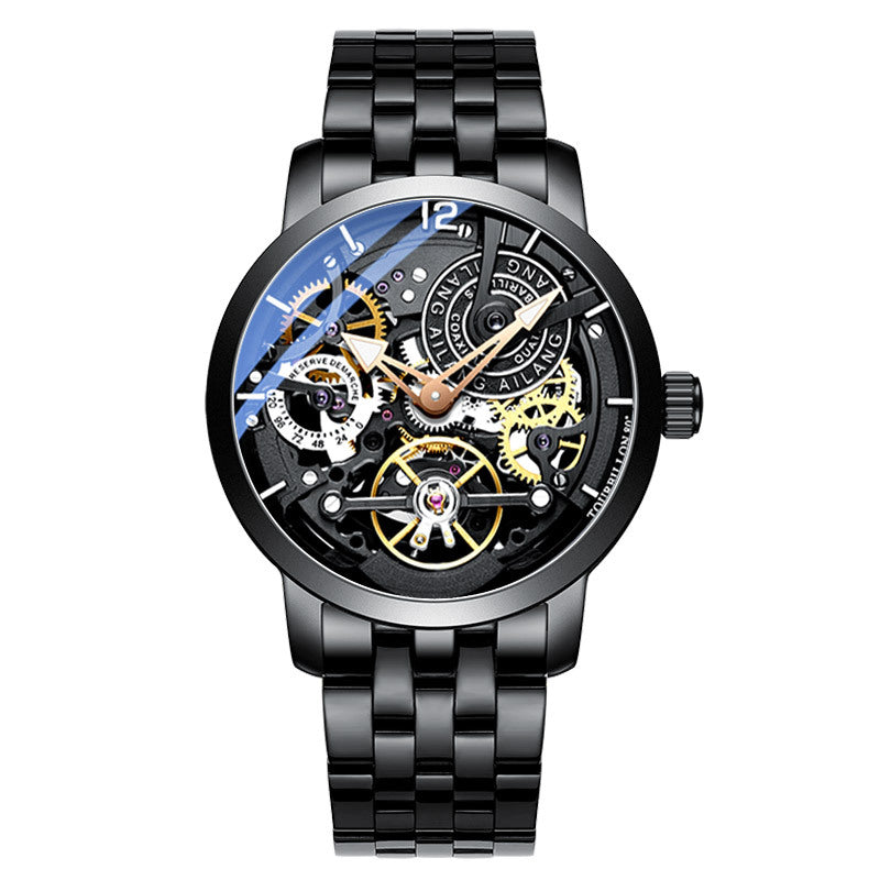 Watches Men's Mechanical Matches Automatic Hollow Waterproof