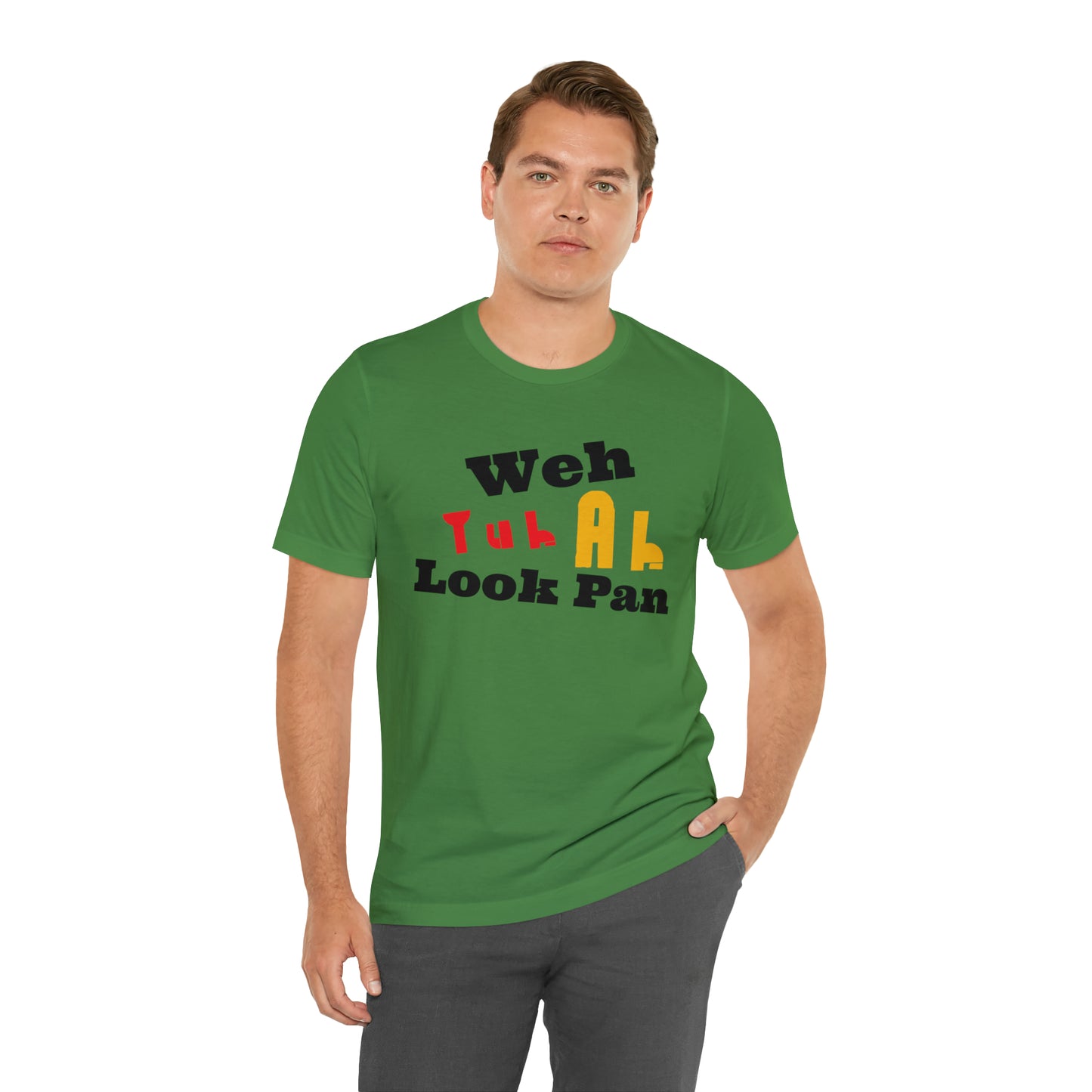 CARIB - Weh Yuh Ah Look Pan Short Sleeve Tee