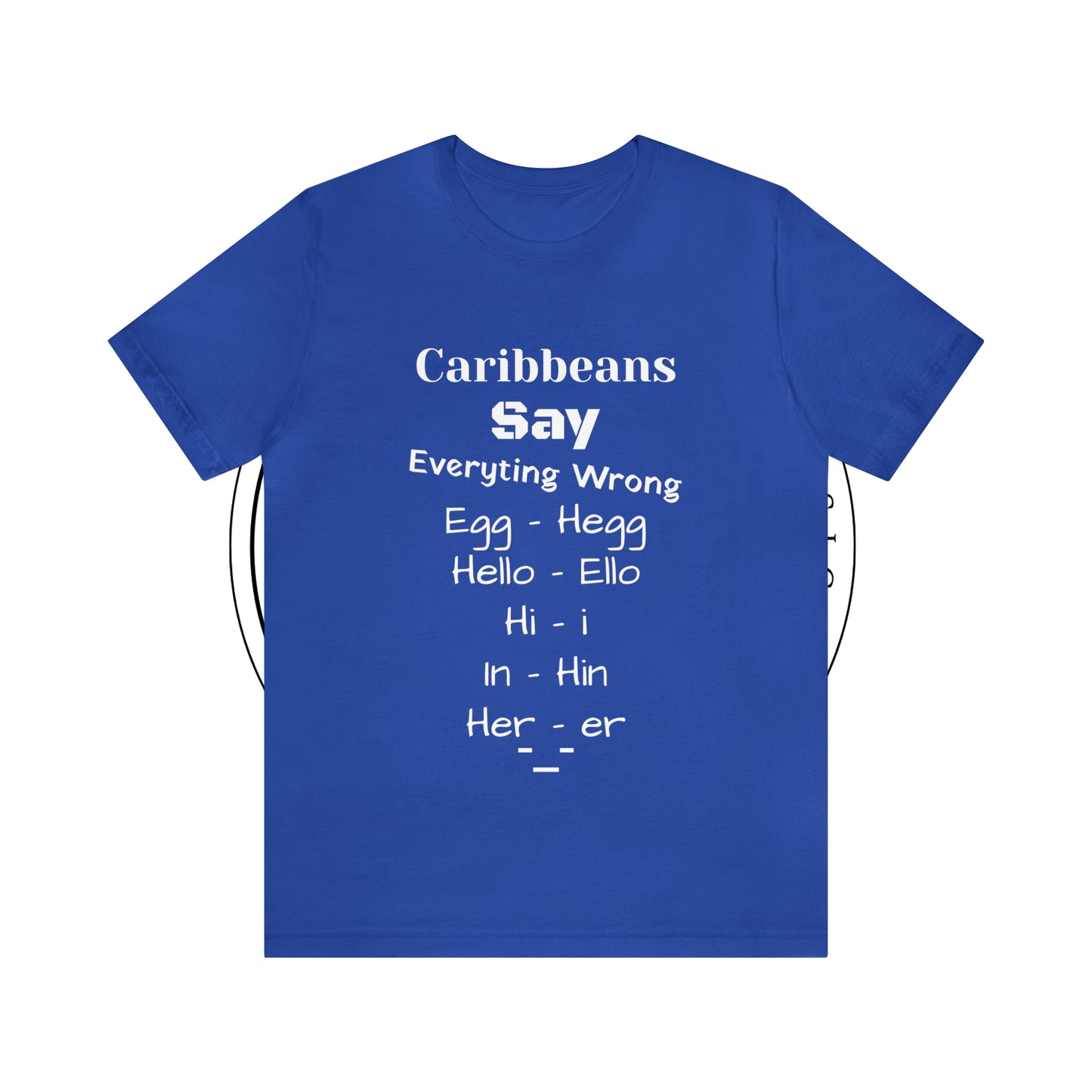 Carib Unisex Jersey Short Sleeve Tee