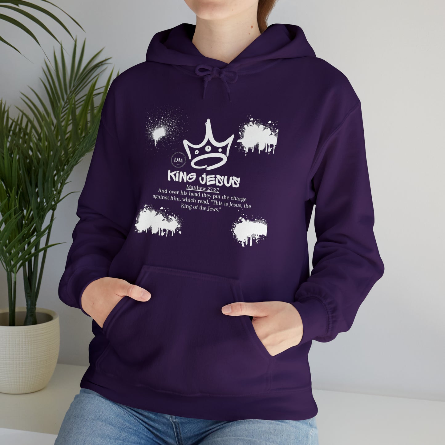 DM - King Jesus Hooded Sweatshirt