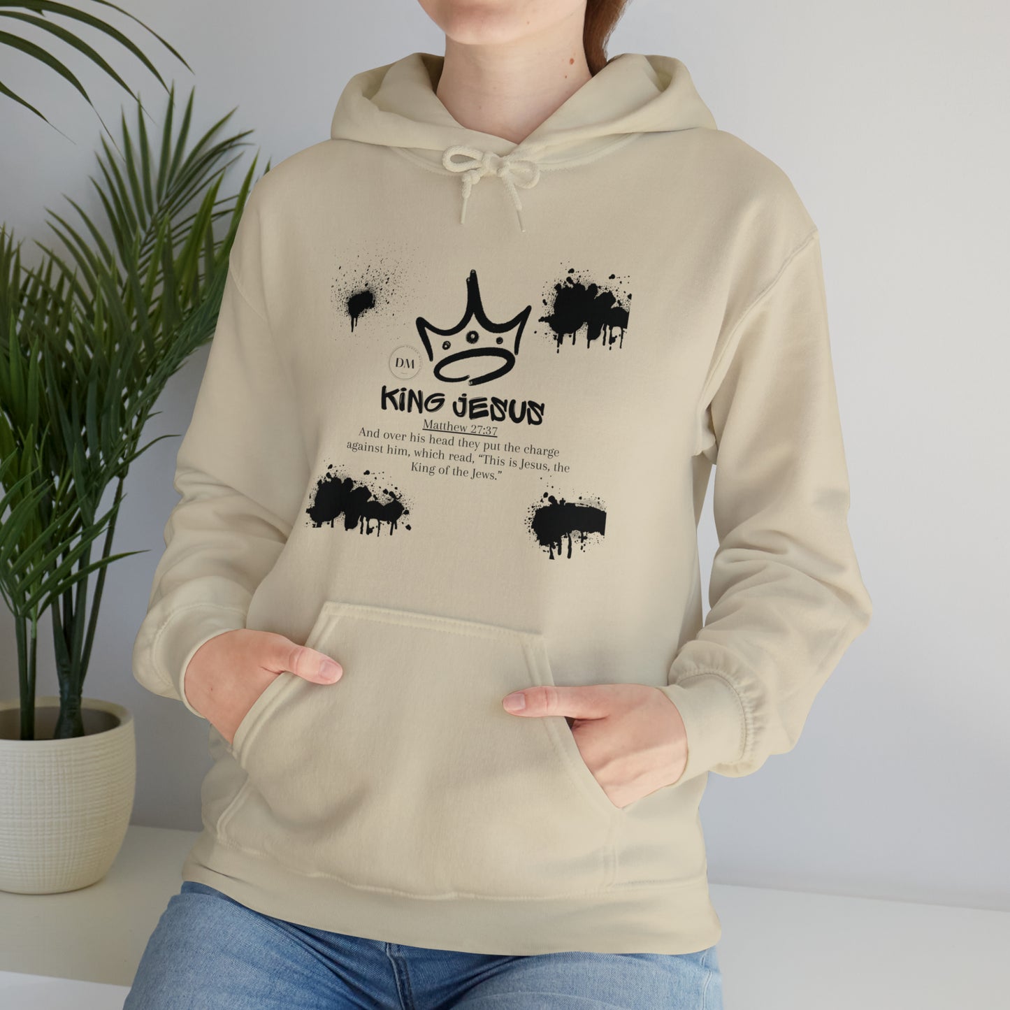 DM - King Jesus Hooded Sweatshirt