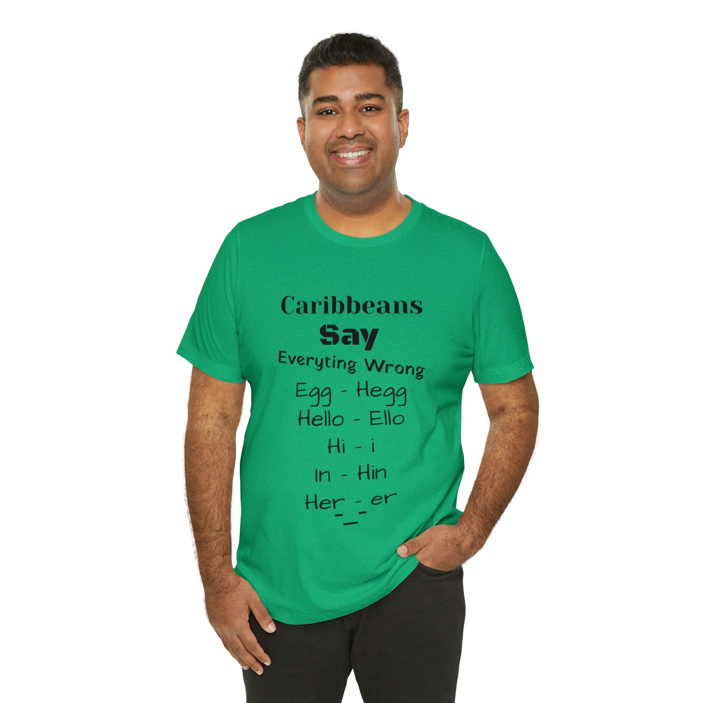Carib Unisex Jersey Short Sleeve Tee