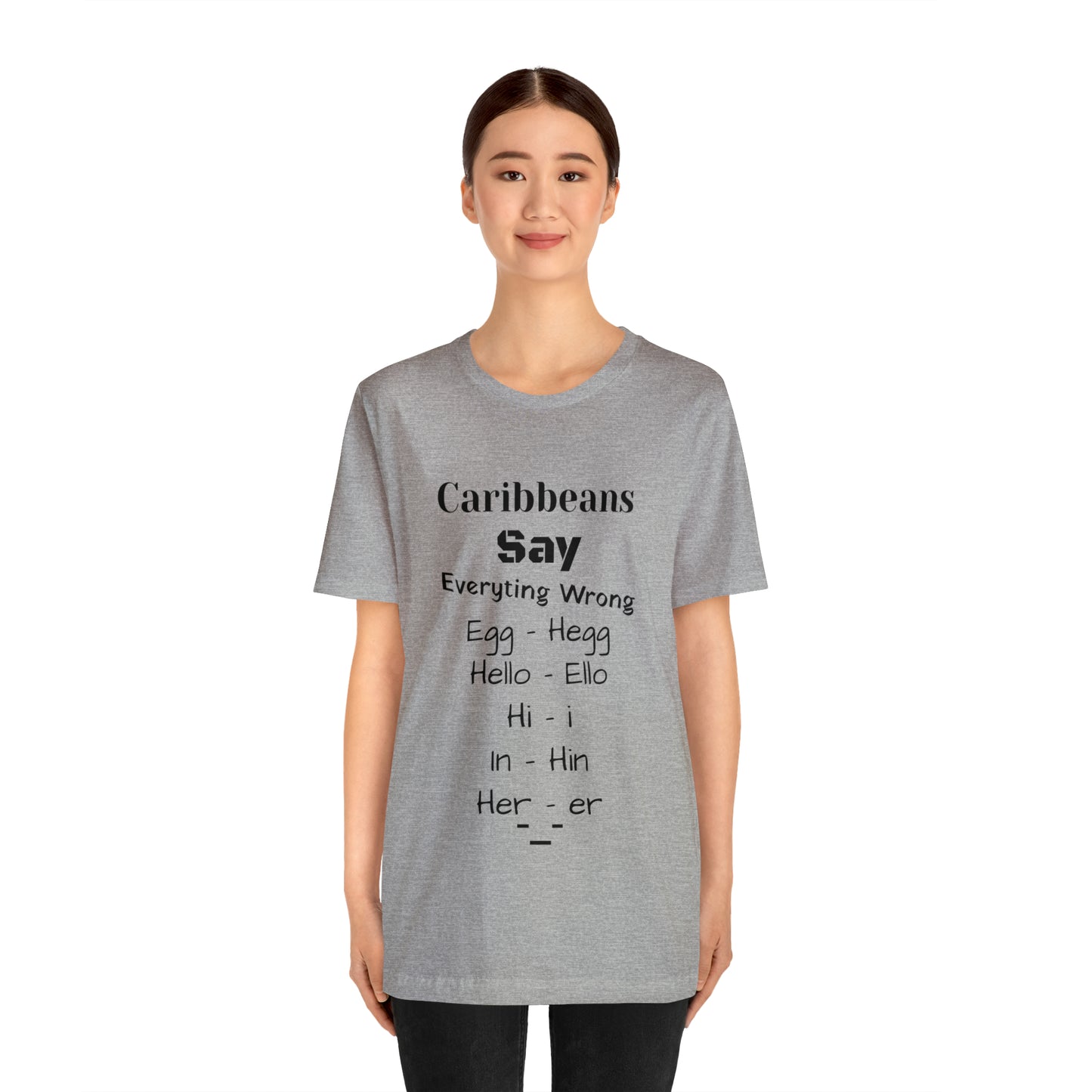 Carib Unisex Jersey Short Sleeve Tee