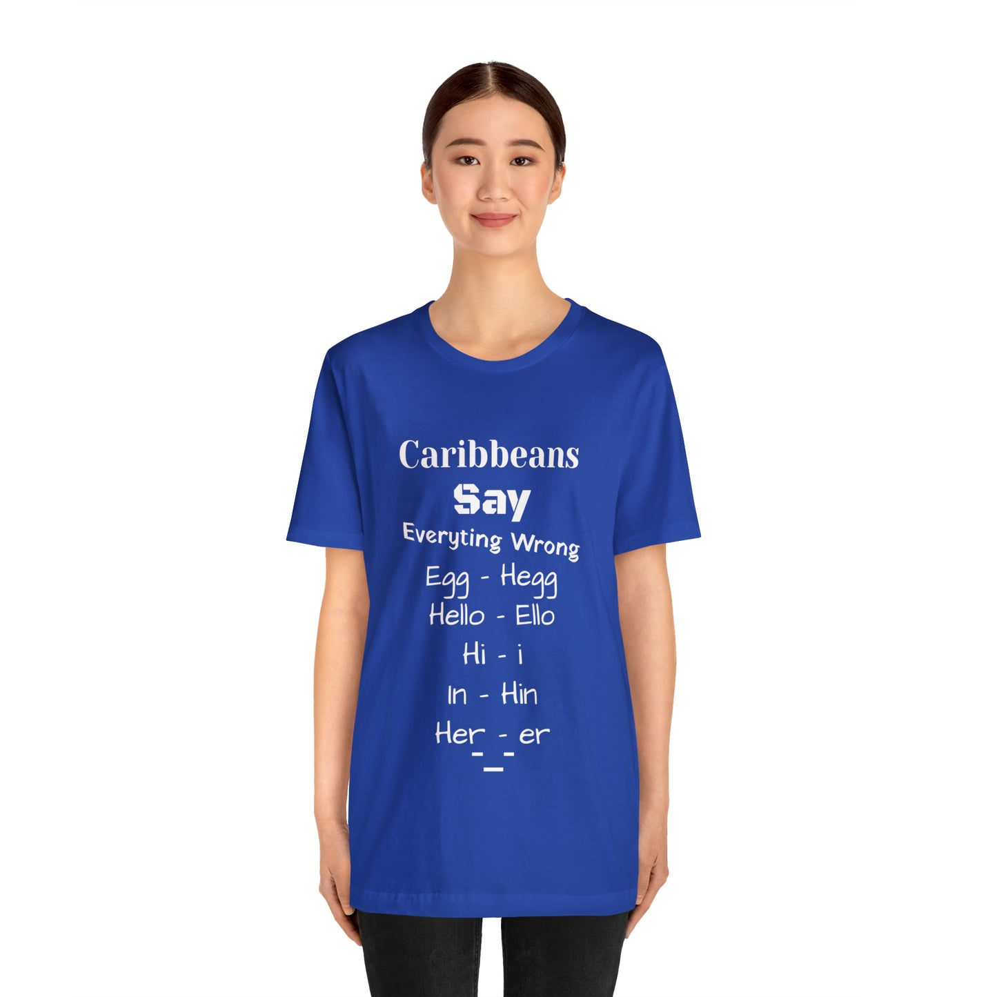 Carib Unisex Jersey Short Sleeve Tee