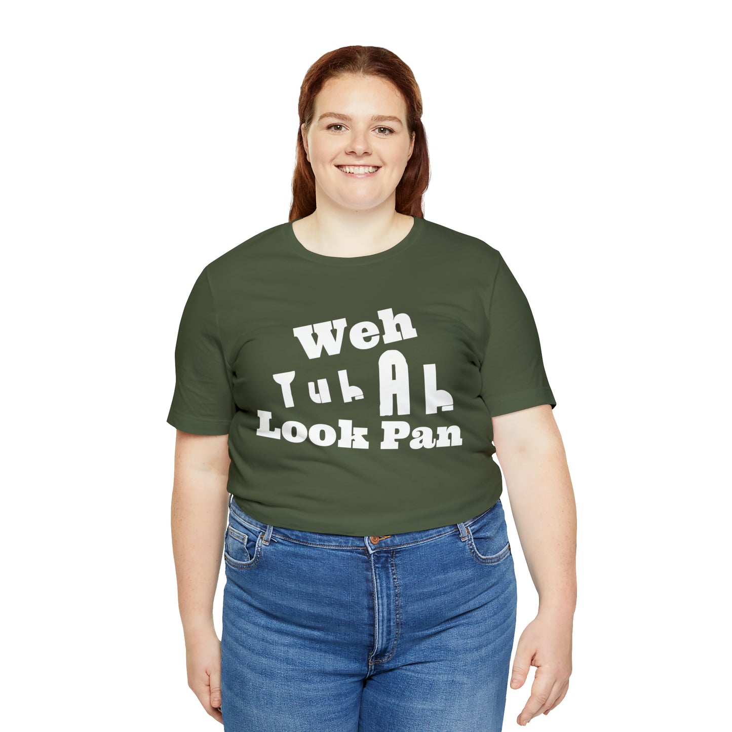 CARIB - Weh Yuh Ah Look Pan Short Sleeve Tee