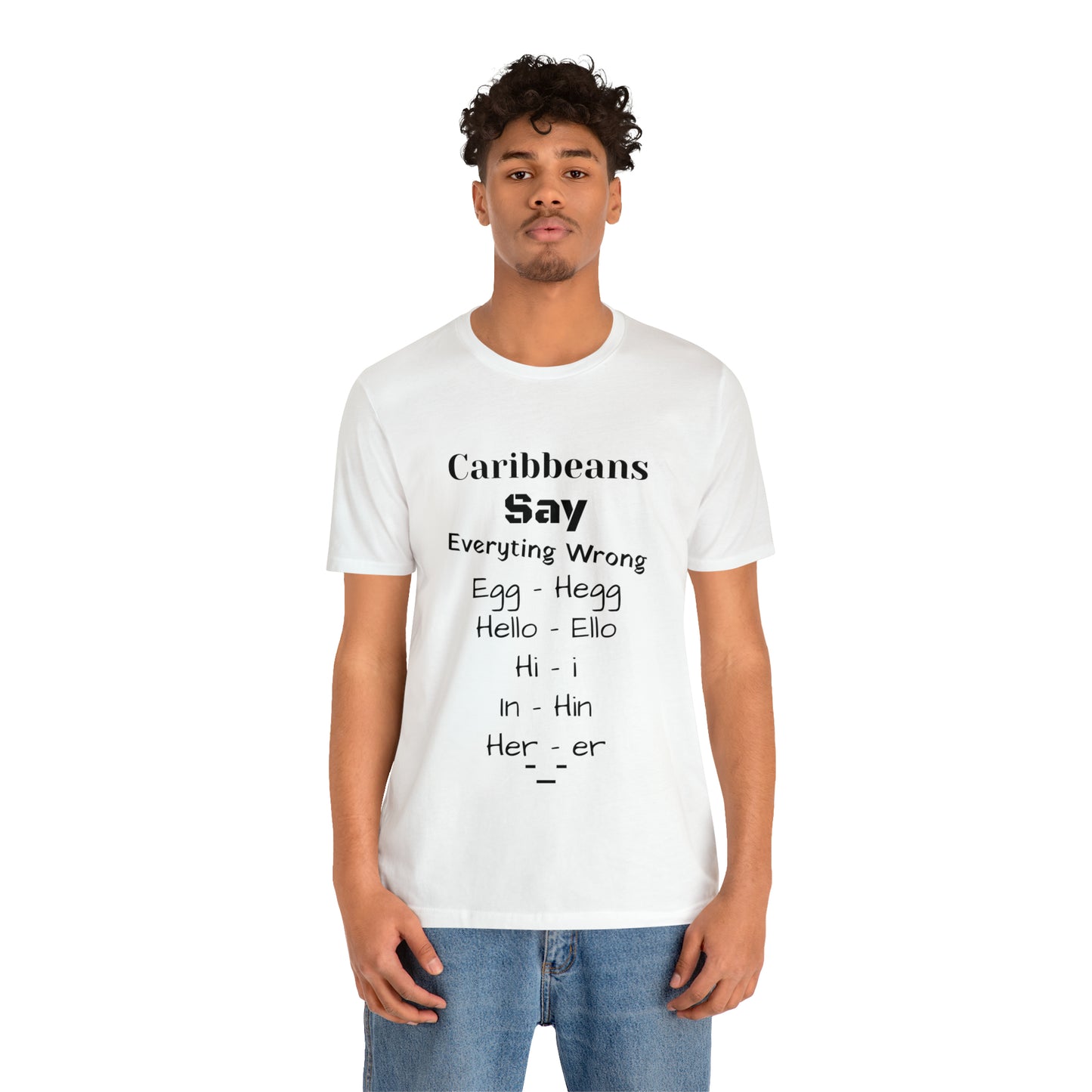 Carib Unisex Jersey Short Sleeve Tee