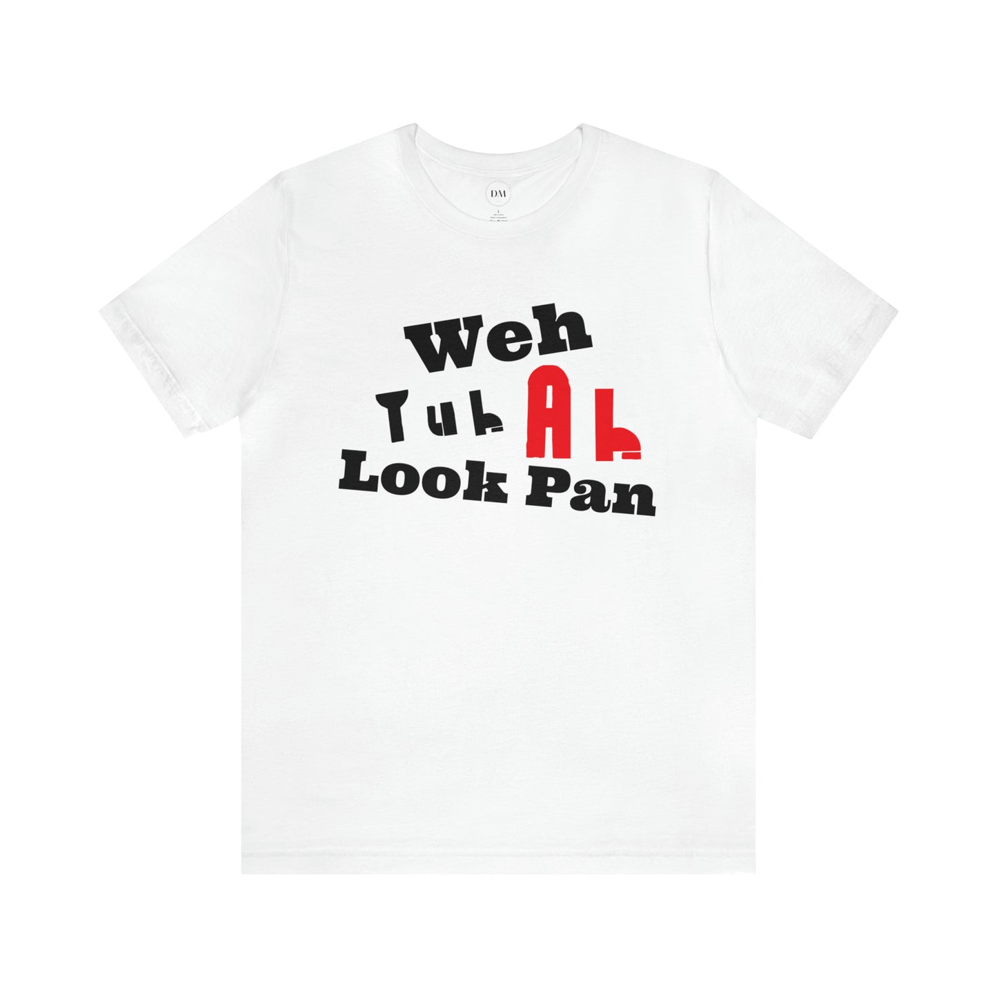 CARIB - Weh Yuh Ah Look Pan Short Sleeve Tee