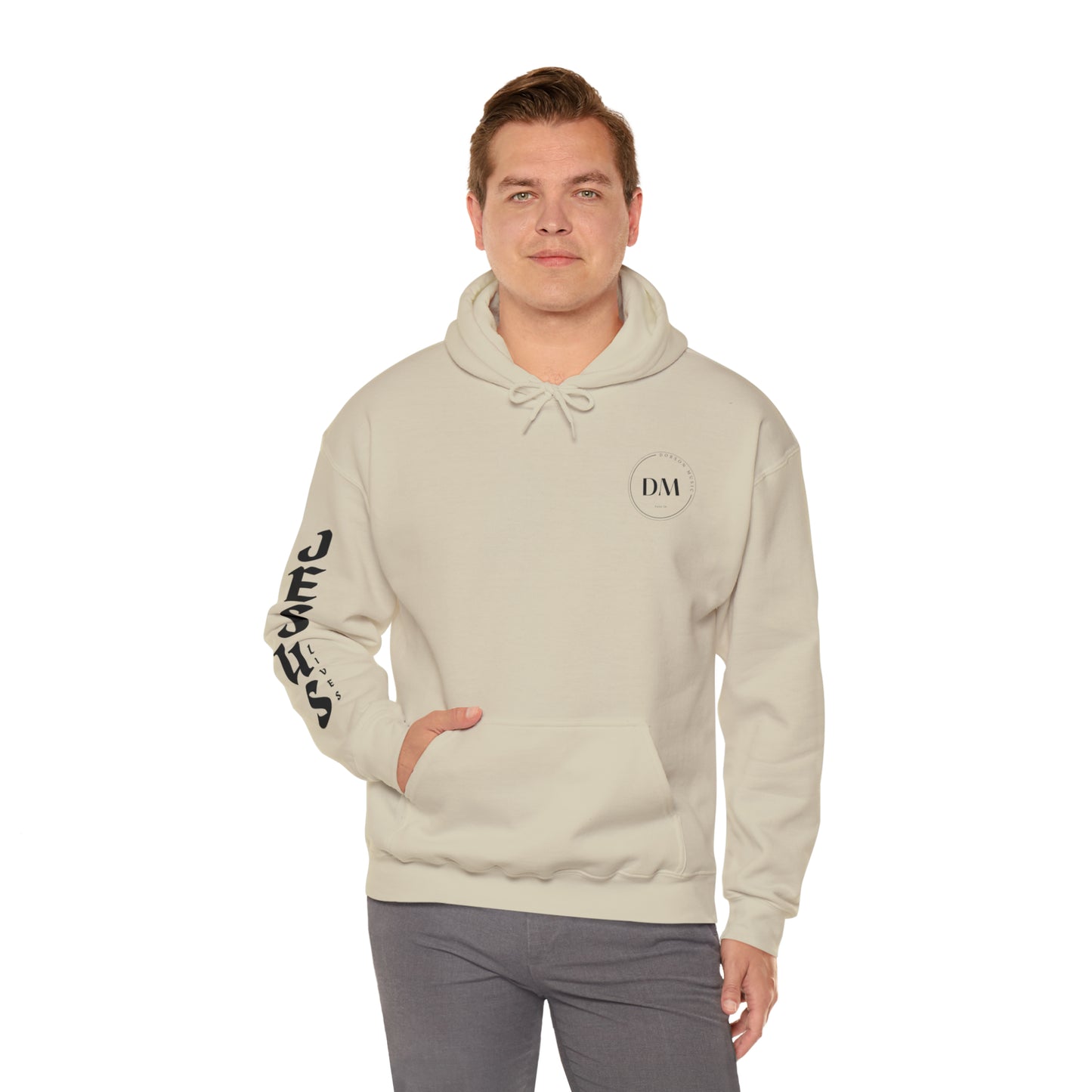 DM - Jesus Lives D2 Unisex Hooded Sweatshirt