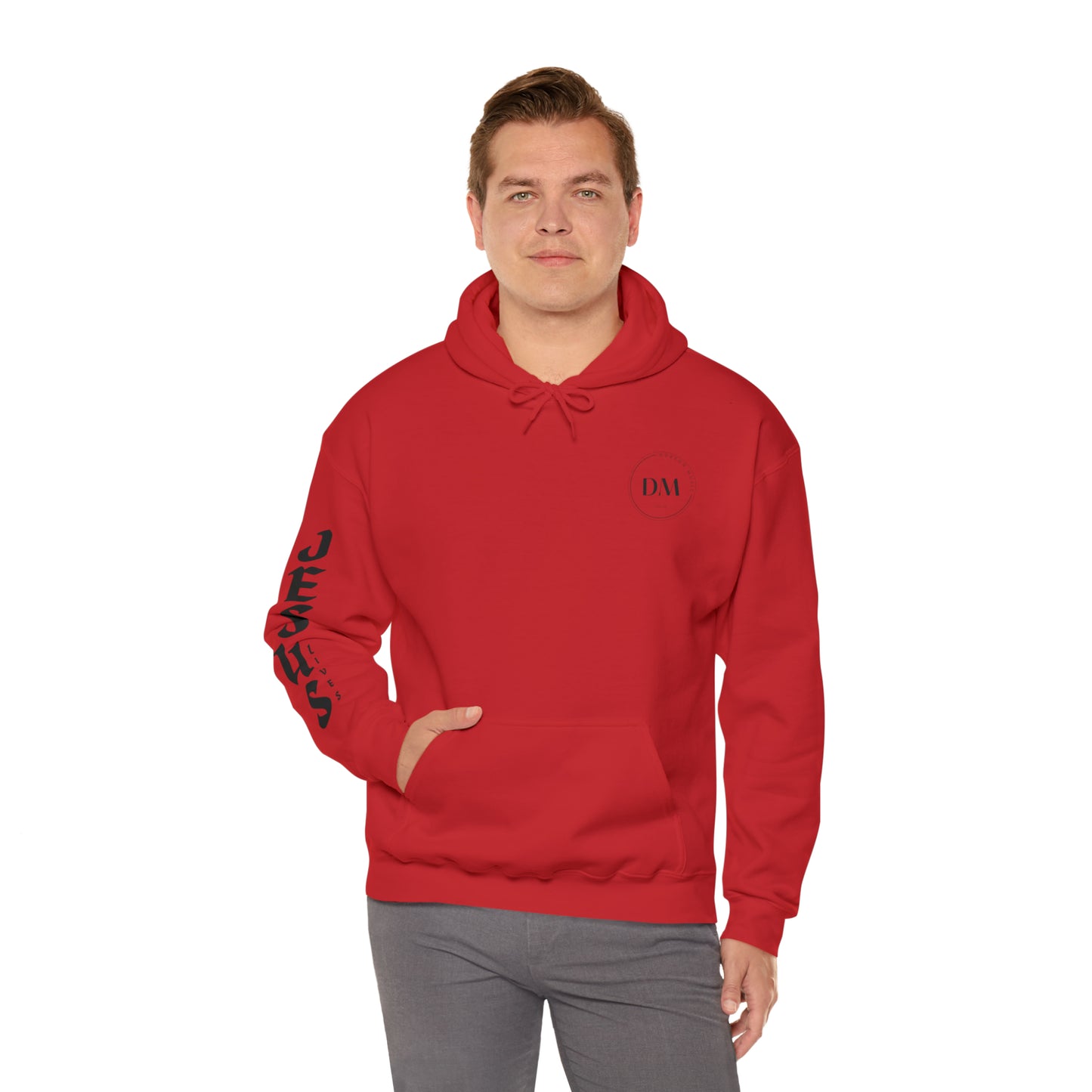 DM - Jesus Lives D2 Unisex Hooded Sweatshirt