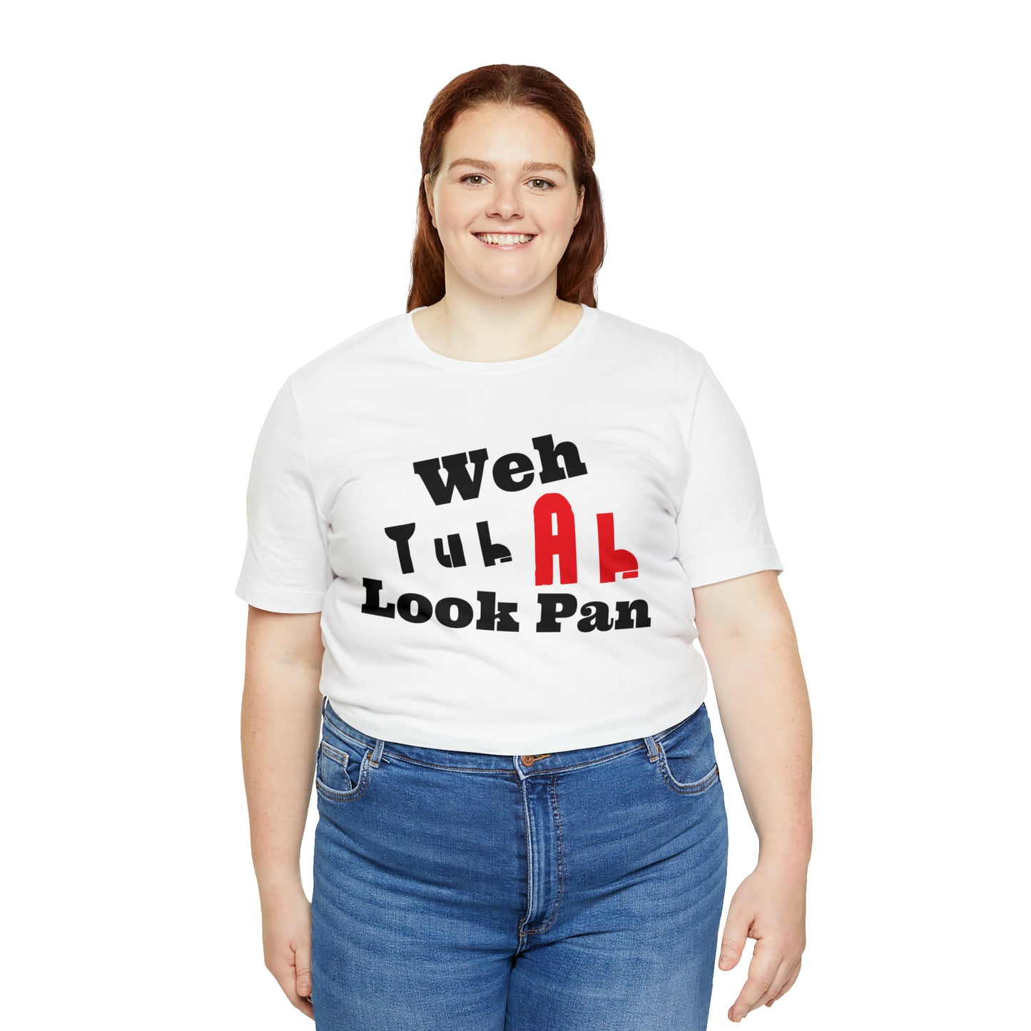 CARIB - Weh Yuh Ah Look Pan Short Sleeve Tee