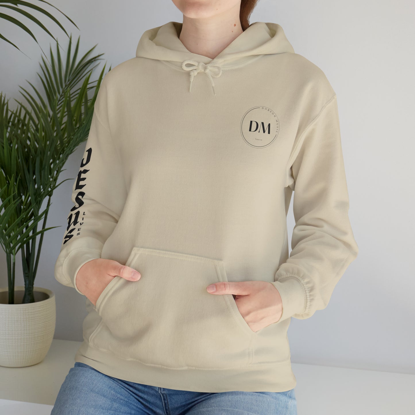 DM - Jesus Lives D2 Unisex Hooded Sweatshirt