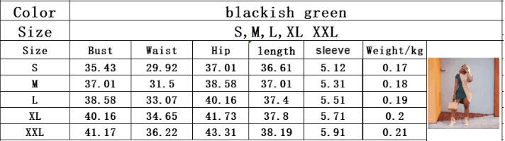 Women's Summer Contrast Color Split Dress