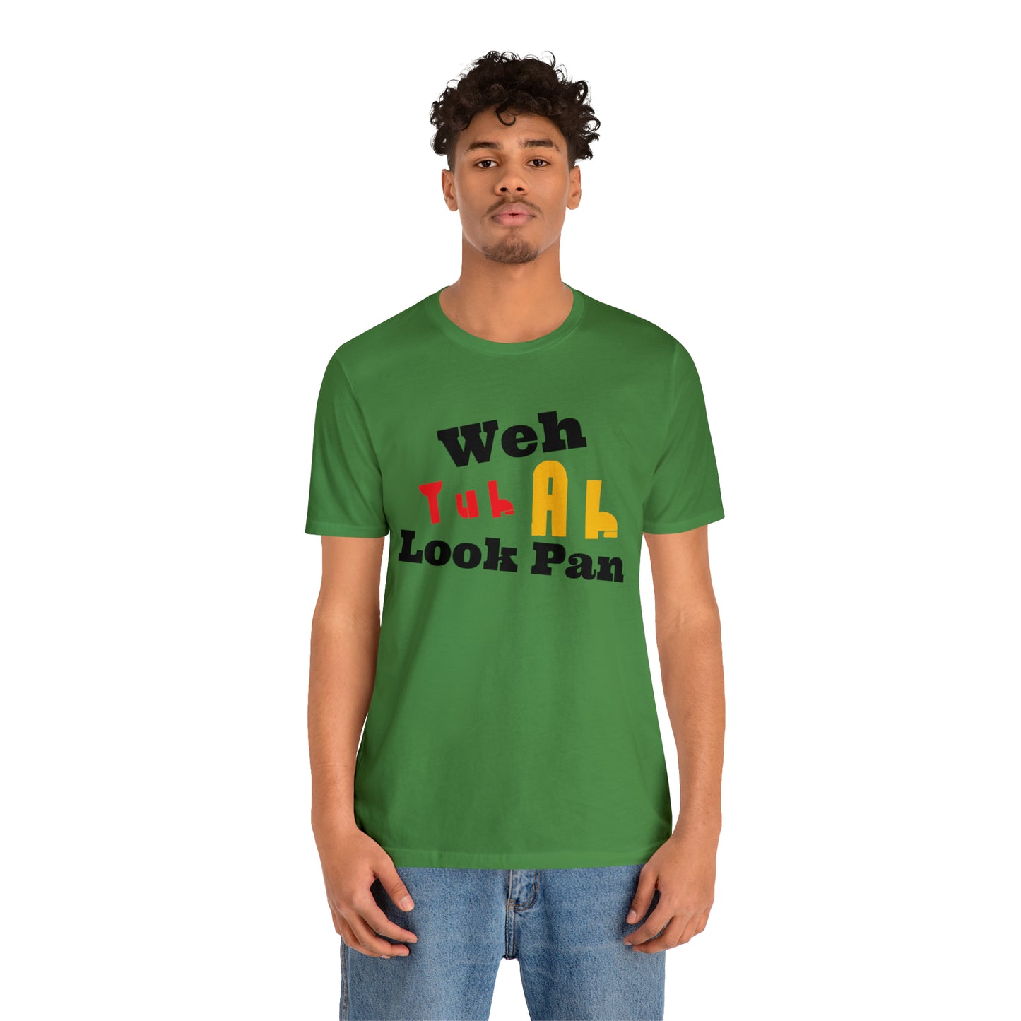 CARIB - Weh Yuh Ah Look Pan Short Sleeve Tee