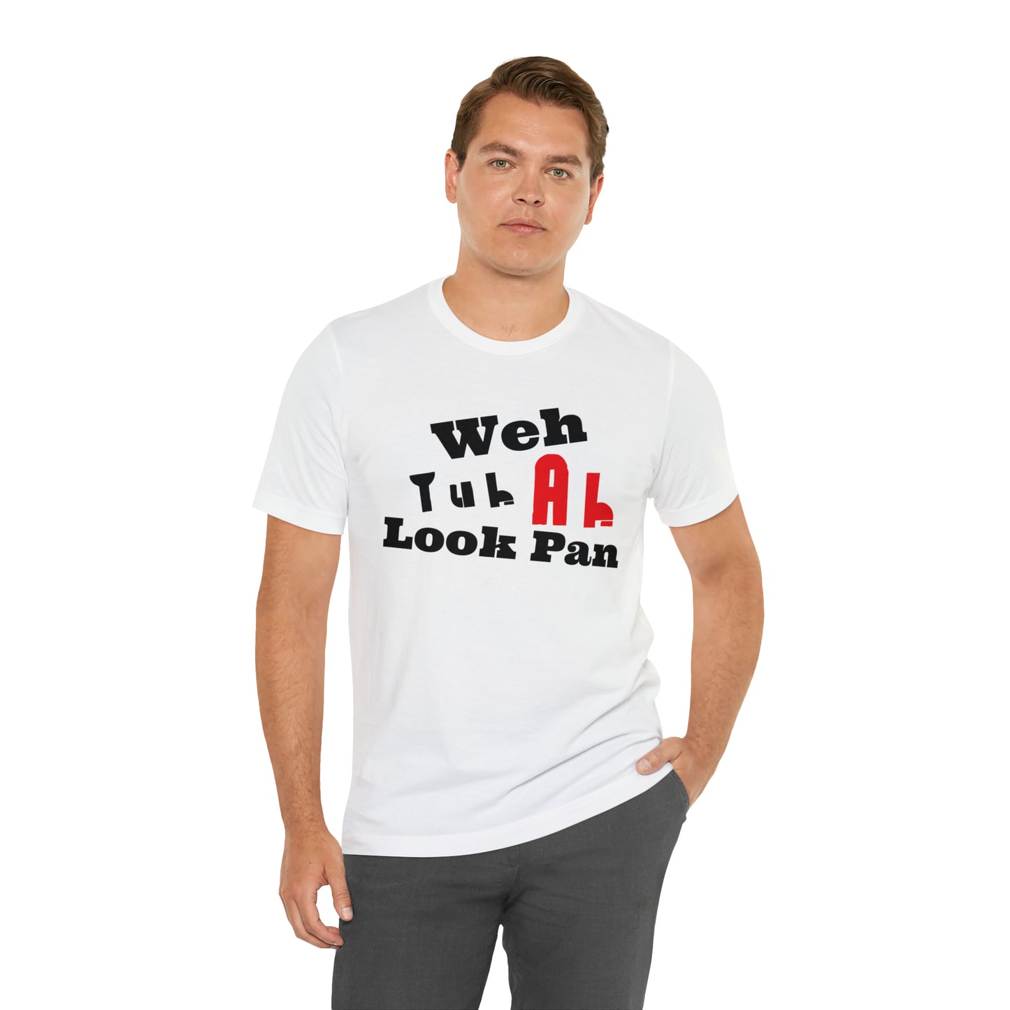 CARIB - Weh Yuh Ah Look Pan Short Sleeve Tee