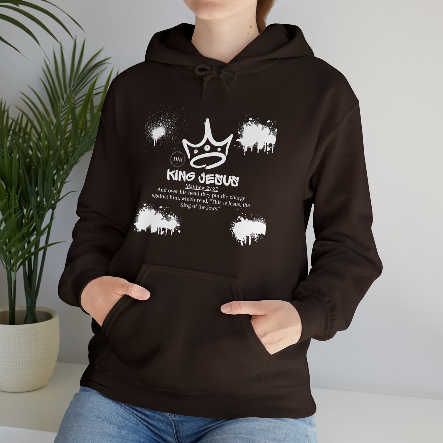 DM - King Jesus Hooded Sweatshirt