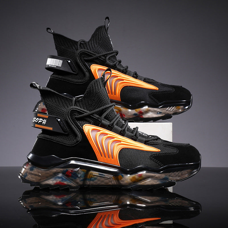 High-top platform old fashion shoes