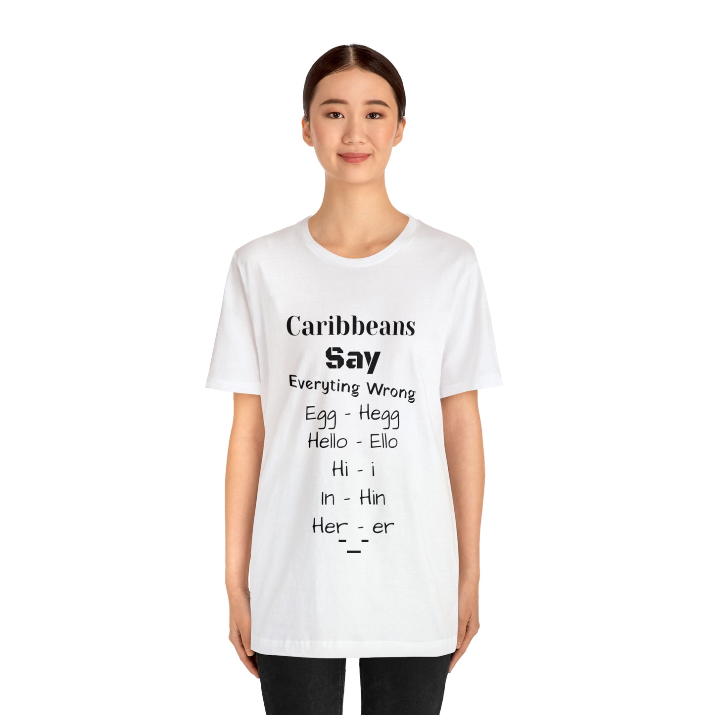 Carib Unisex Jersey Short Sleeve Tee