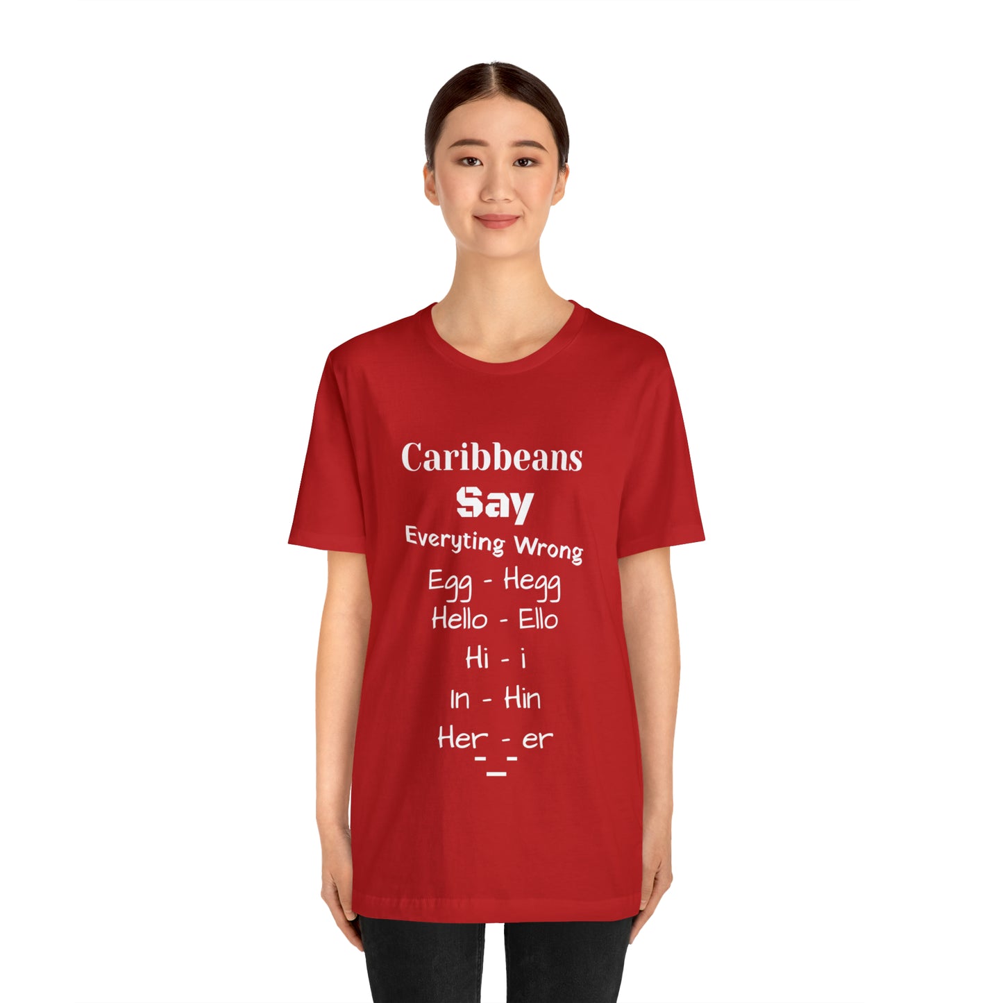 Carib Unisex Jersey Short Sleeve Tee