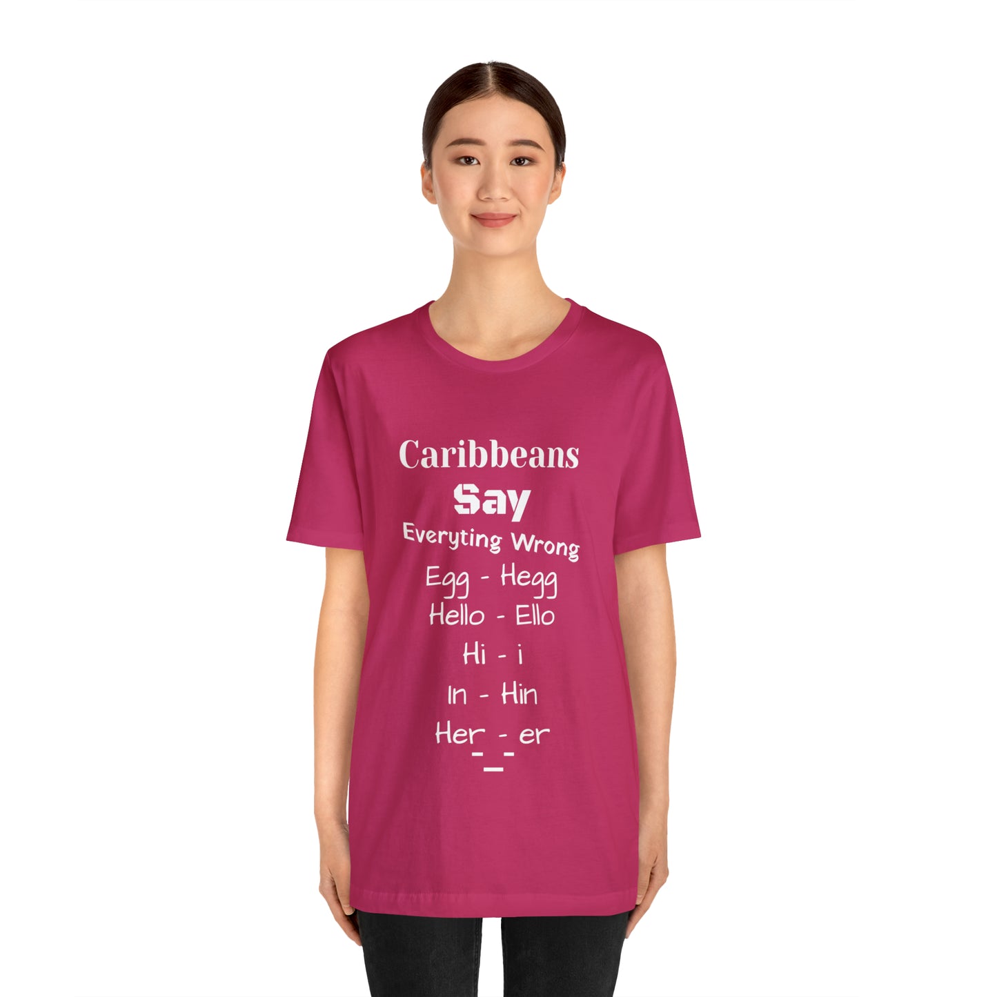 Carib Unisex Jersey Short Sleeve Tee