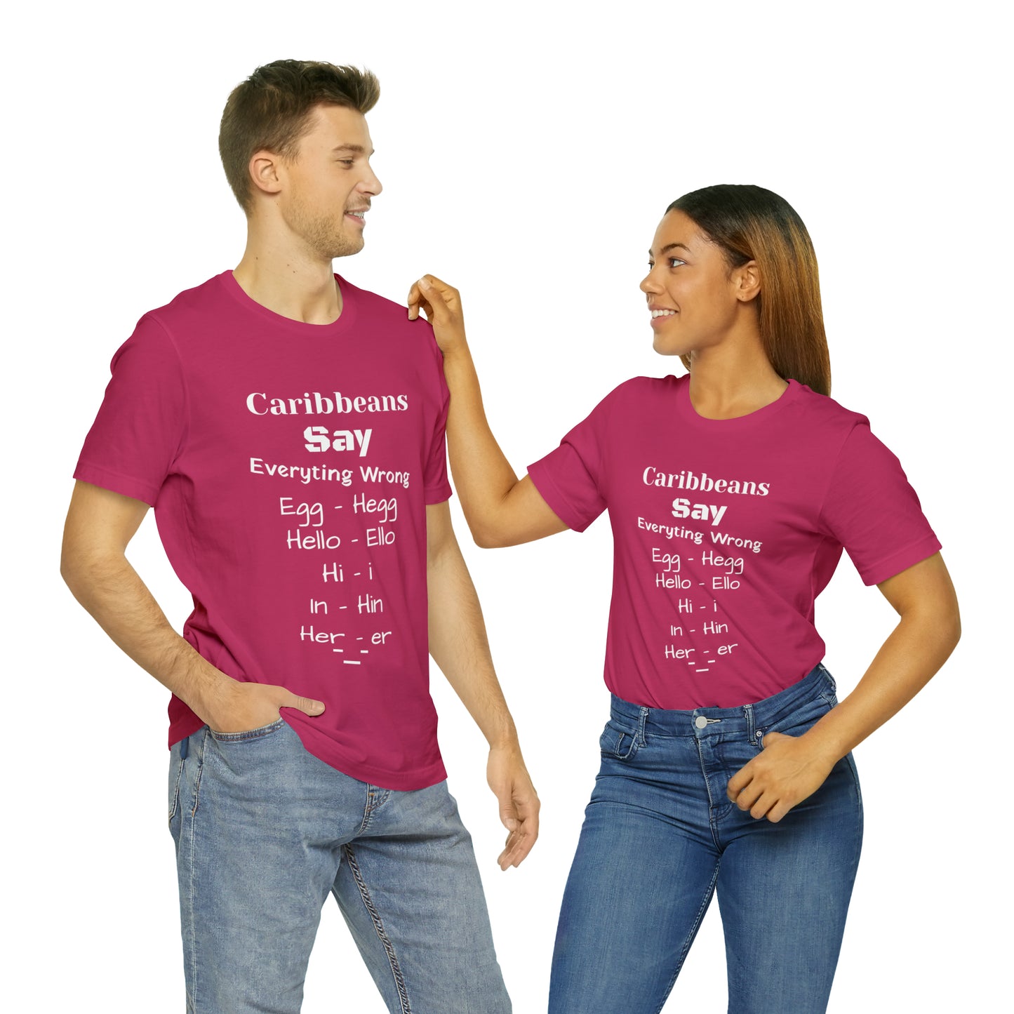 Carib Unisex Jersey Short Sleeve Tee