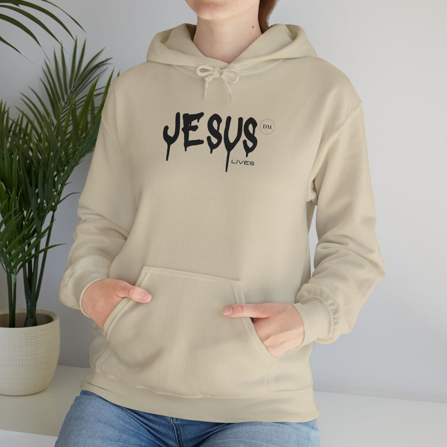 DM - Jesus Lives Unisex Hooded Sweatshirt