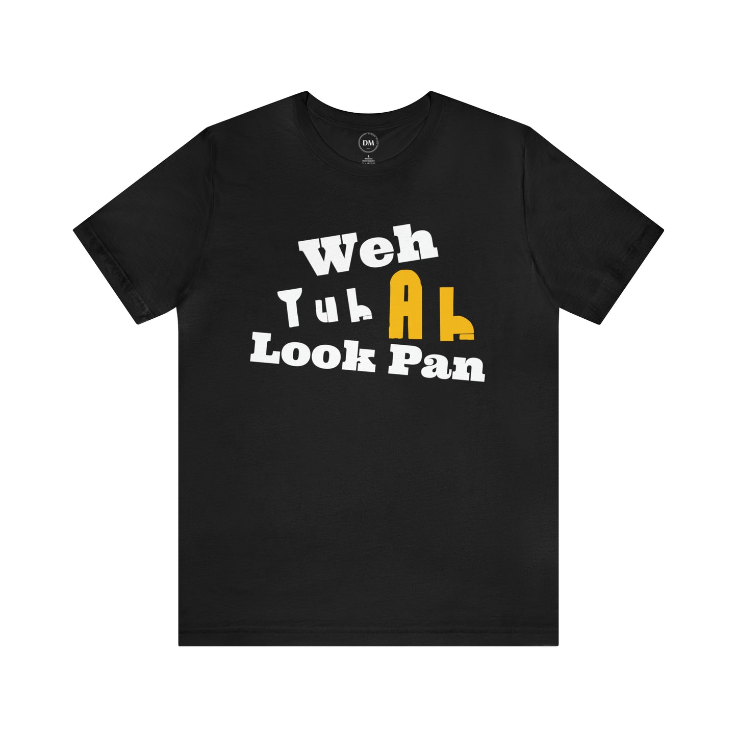CARIB - Weh Yuh Ah Look Pan Short Sleeve Tee