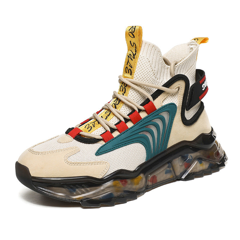 High-top platform old fashion shoes