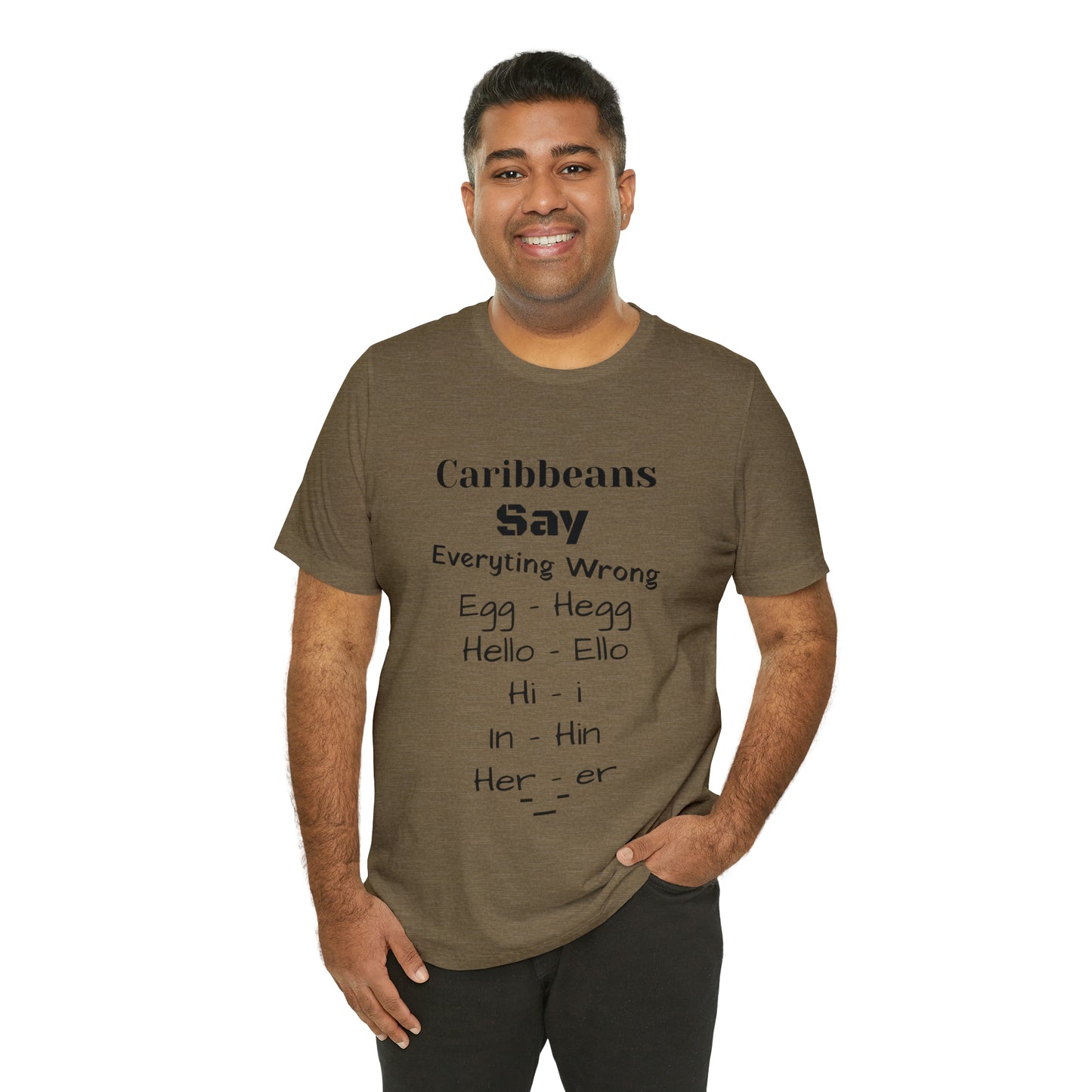Carib Unisex Jersey Short Sleeve Tee