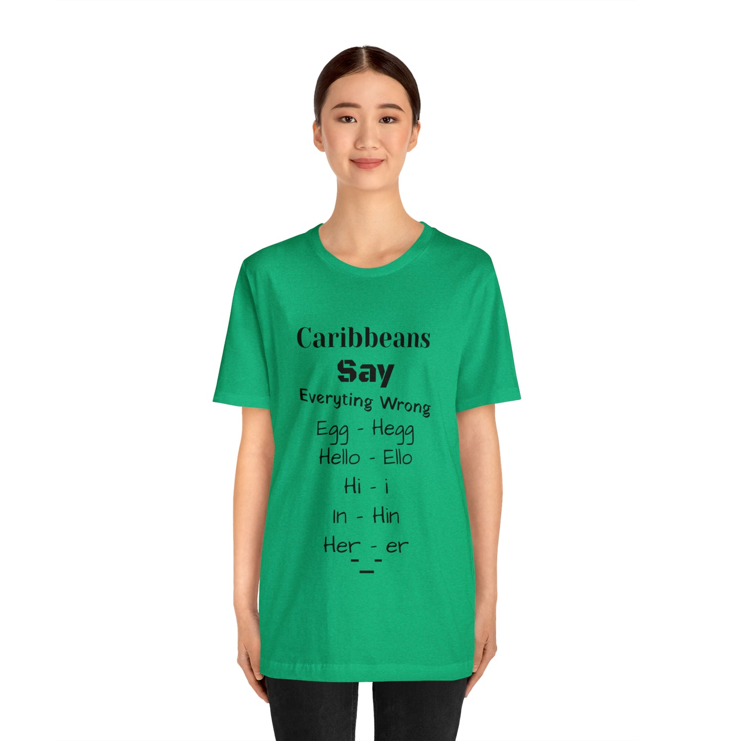 Carib Unisex Jersey Short Sleeve Tee