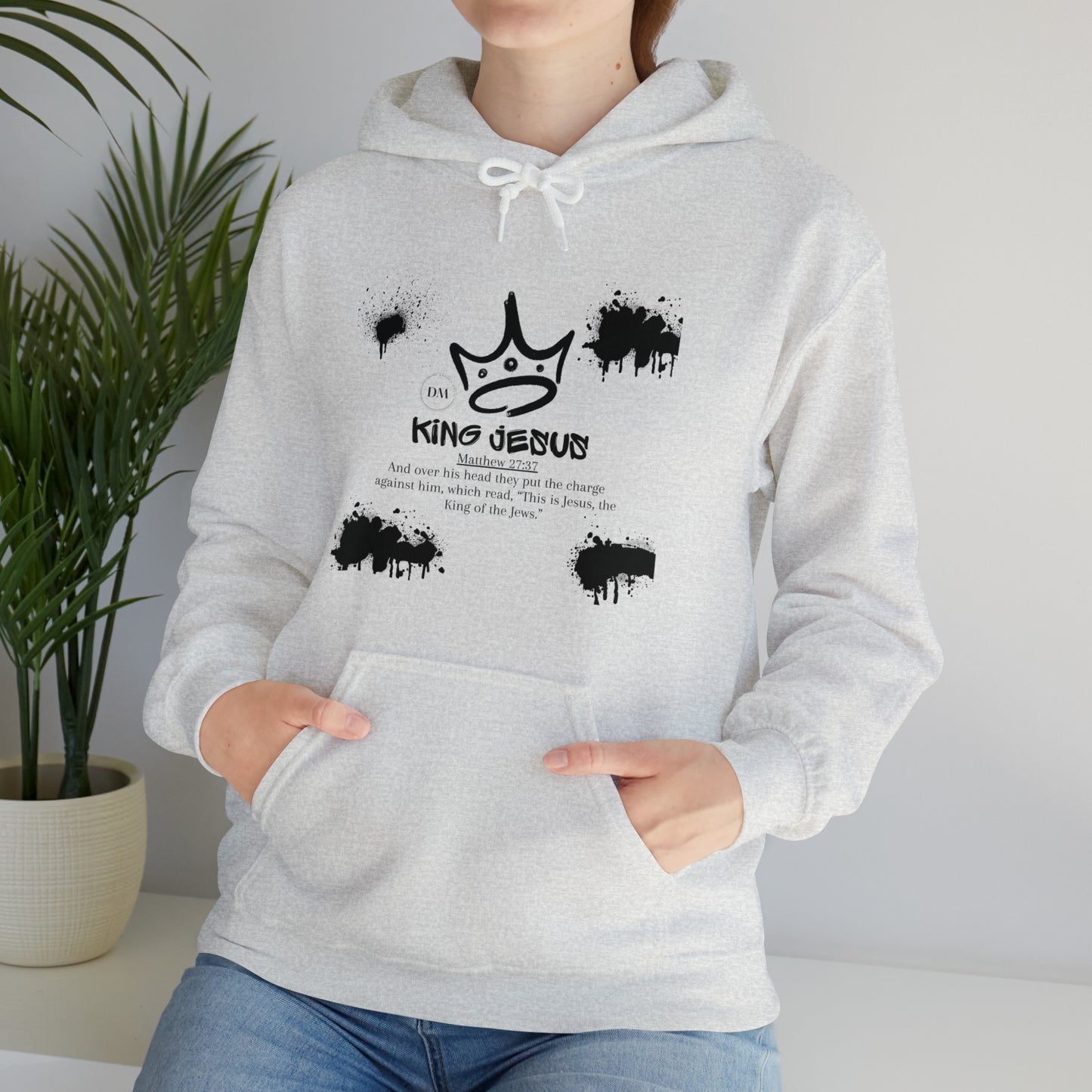 DM - King Jesus Hooded Sweatshirt