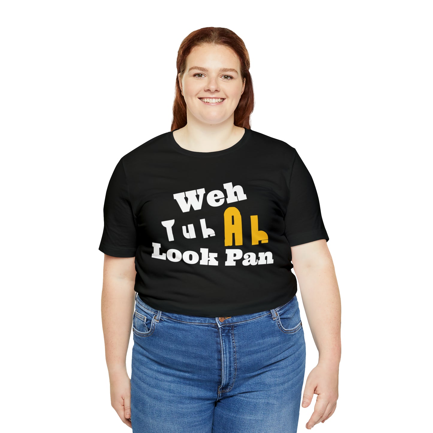CARIB - Weh Yuh Ah Look Pan Short Sleeve Tee