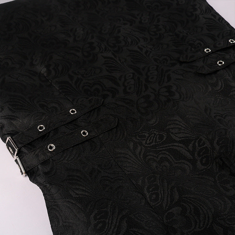 Men's Fashion Personality Pleated Vest